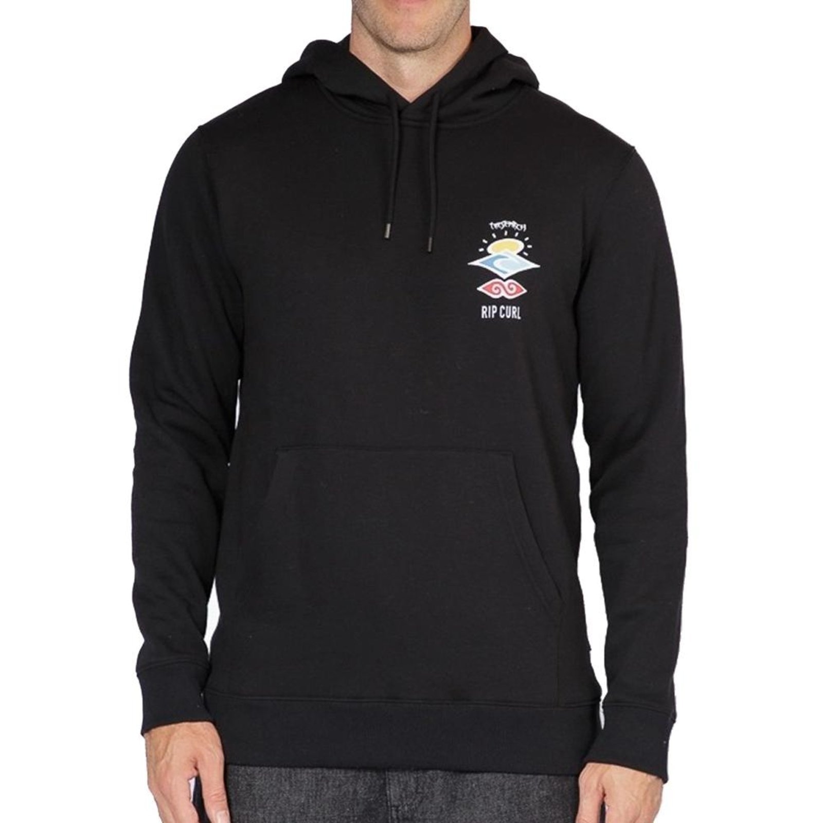Imagem principal Moletom Rip Curl Canguru Brazil Sarch Icon WT25 Black Rip Curl preto black