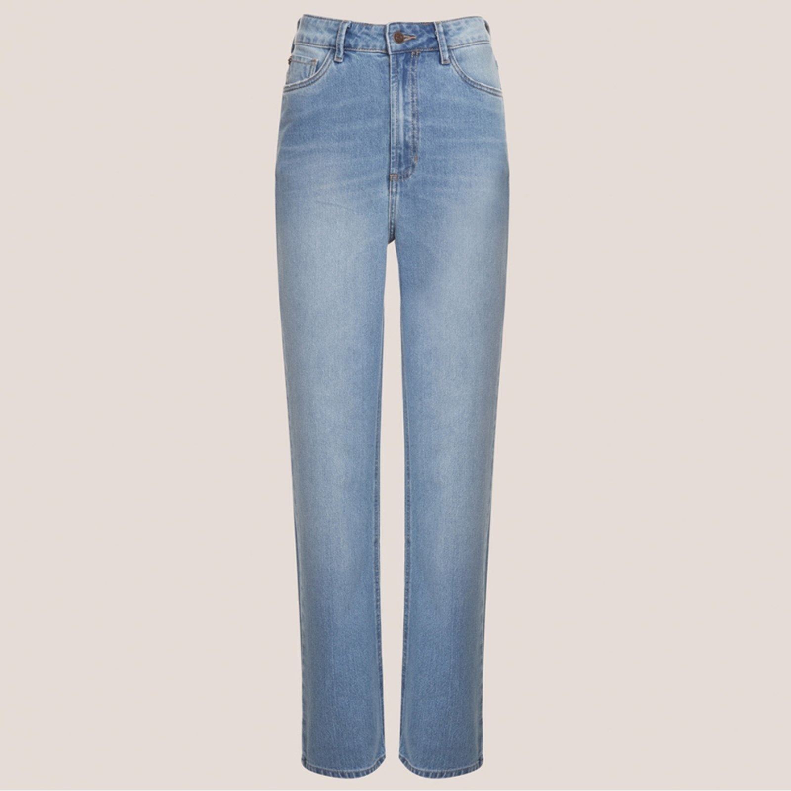 Imagem principal Calça Jeans Dudalina New Reta Bordado In25 Feminino Dudalina azul