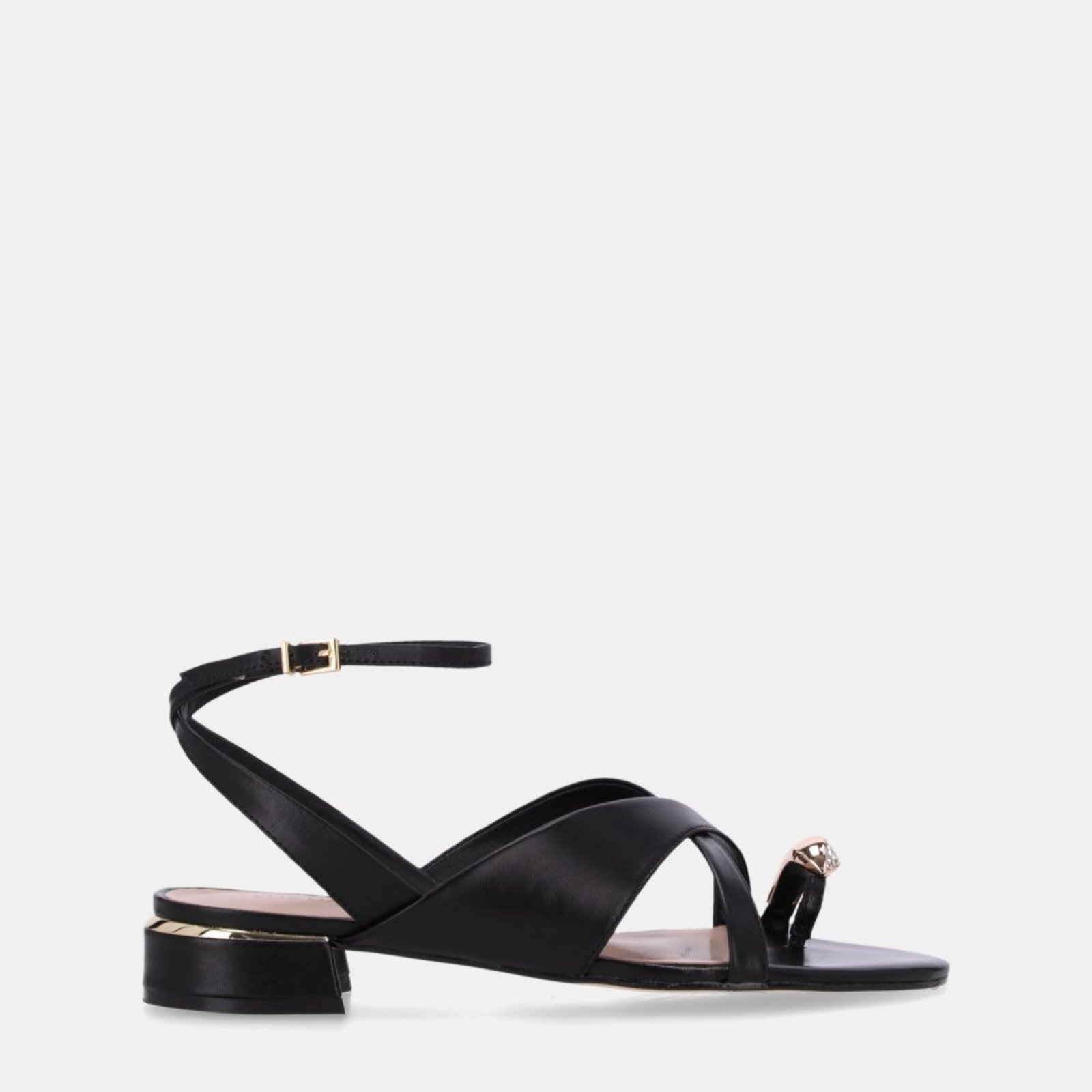 Imagem principal Sandália Rasteira Luz da Lua - 80910005 Luz Da Lua Luz Da Lua preto