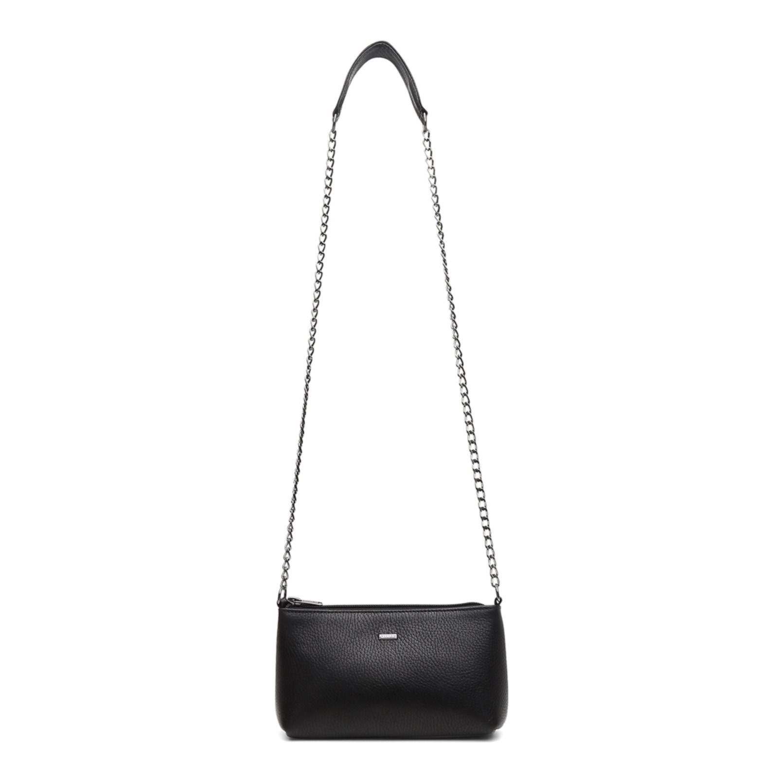 Imagem principal Bolsa Feminina Vittal Clutch Annelise em Couro Alça Corrente USE VITTAL preto
