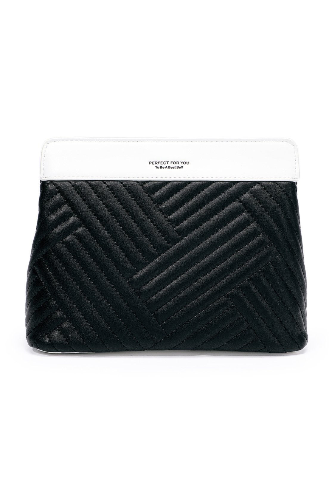 Imagem principal Bolsa Feminina Alça Transversal Tiracolo Porta Celular Cartão Clutch Perfect For You preto