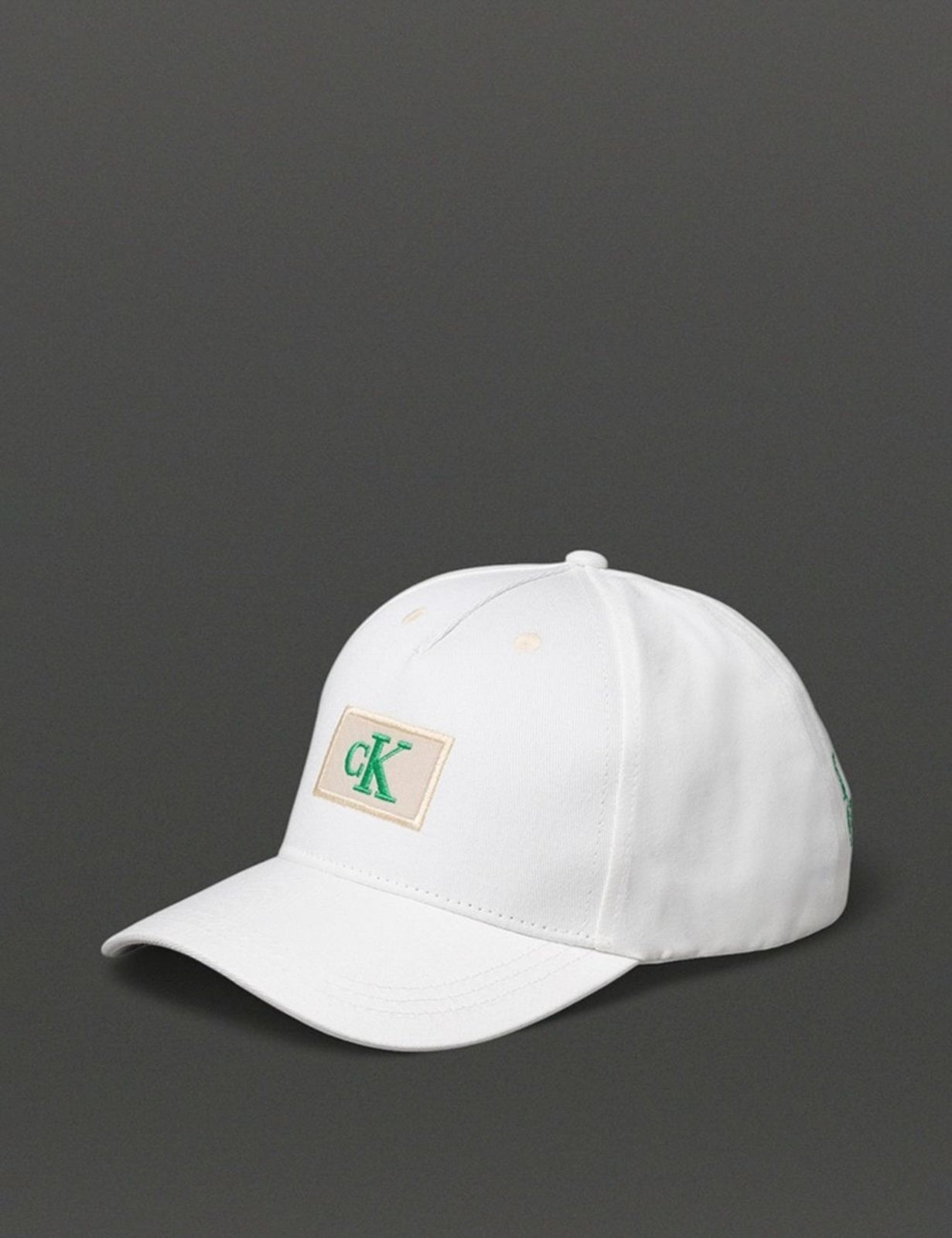 Imagem principal Boné Masculino 5 Gomos Patch Calvin Klein Jeans - Off White Calvin Klein Jeans off-white white