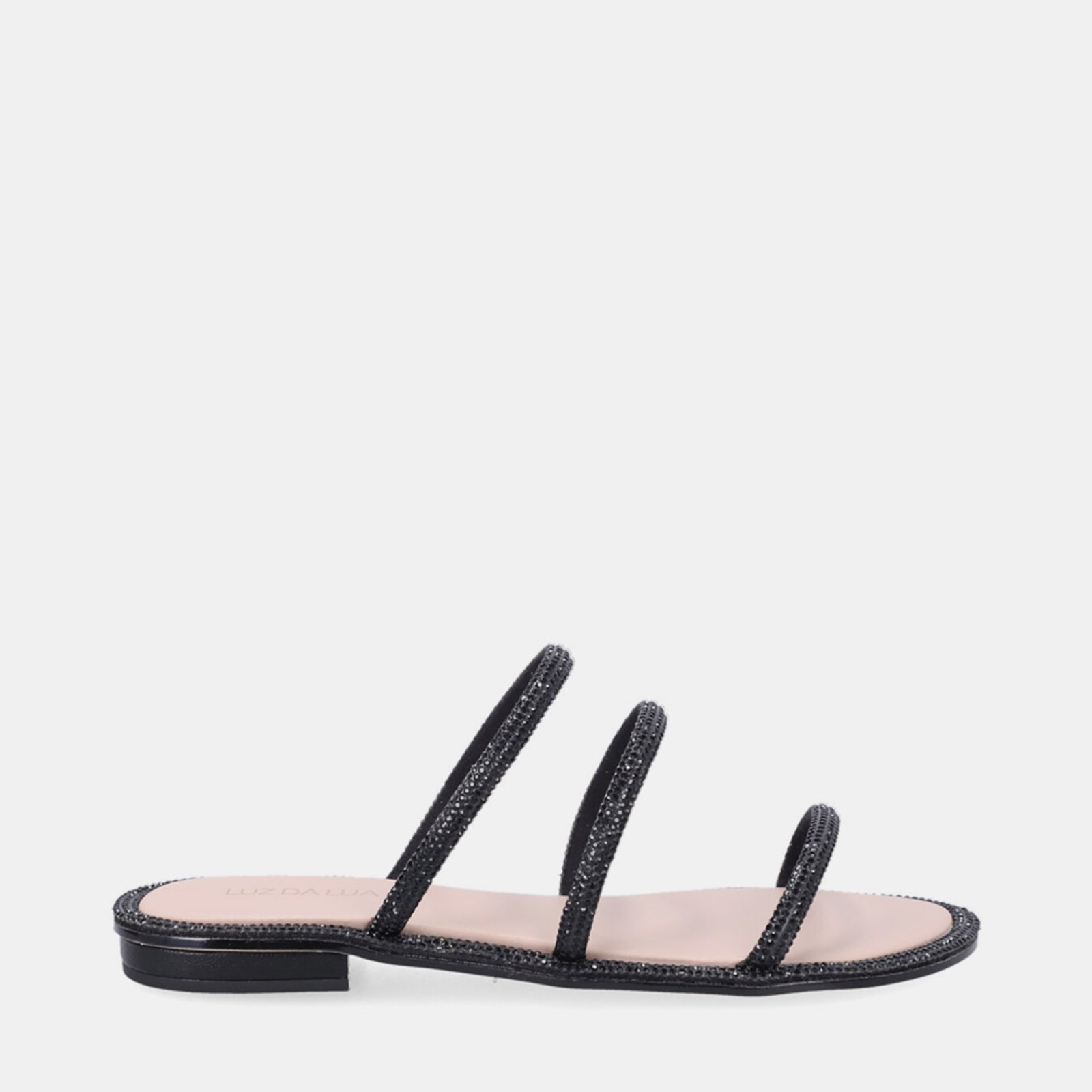 Imagem principal Chinelo Couro Luz Da Lua 80150001 Luz Da Lua Luz Da Lua preto