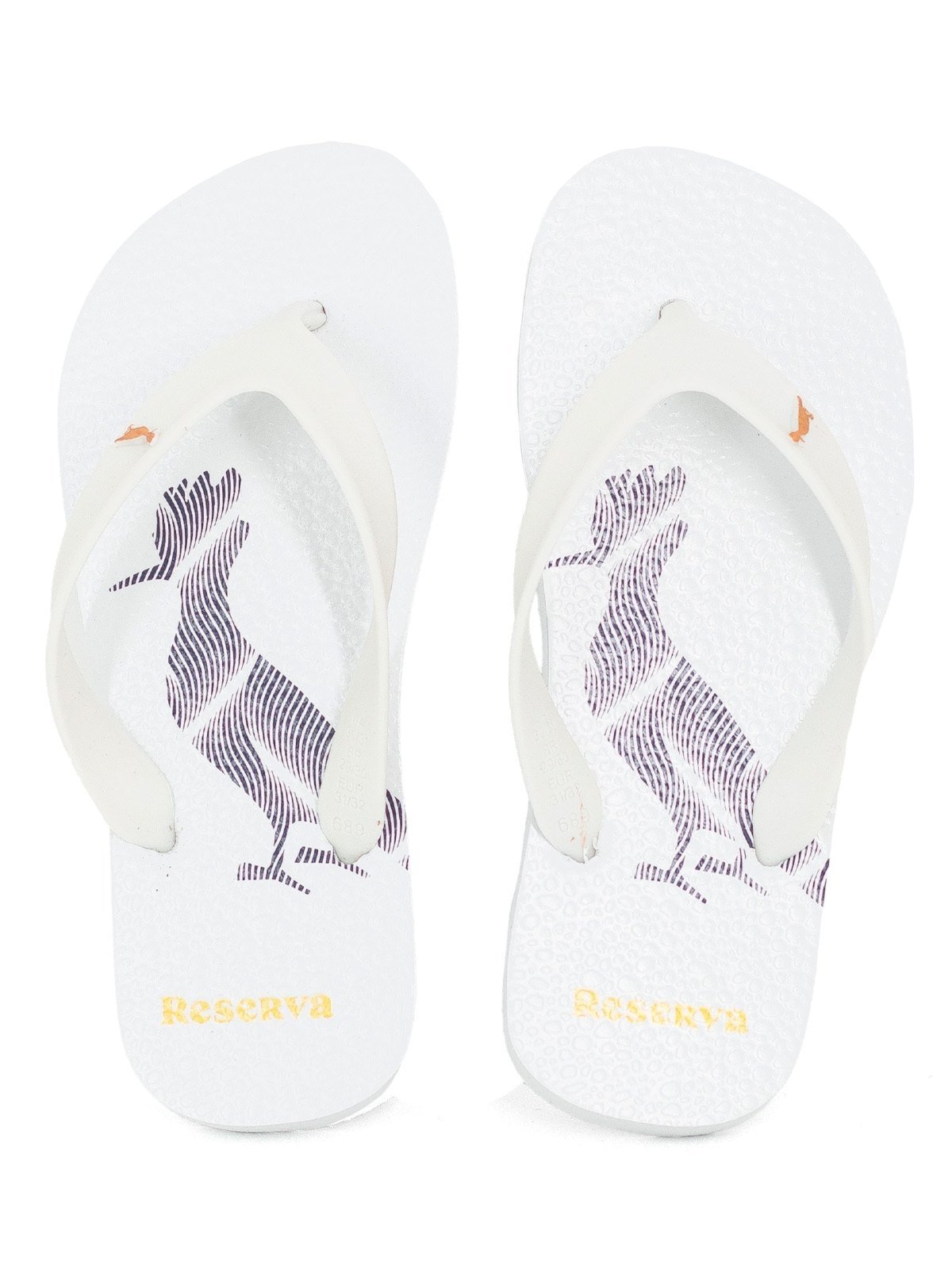 Imagem principal Chinelo Reserva Go Mini RSV Pica Pau Distortion Line Confortável RESERVA GO branco