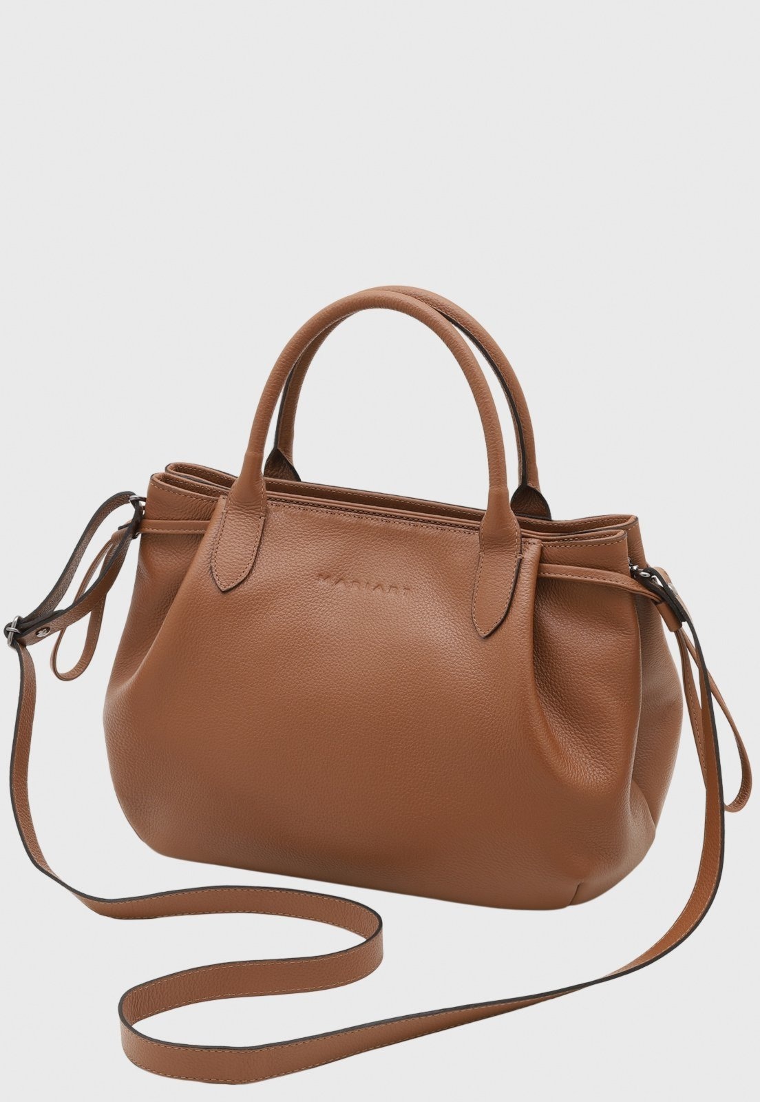 Imagem principal Bolsa Transversal Couro Mariart Capitólio Camel Mariart caramelo