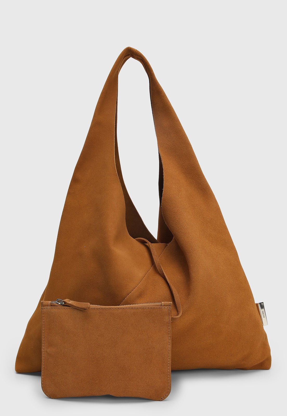 Imagem principal Kit Bolsa Grande Feminina Arezzo e Necessaire Removível Arezzo caramelo