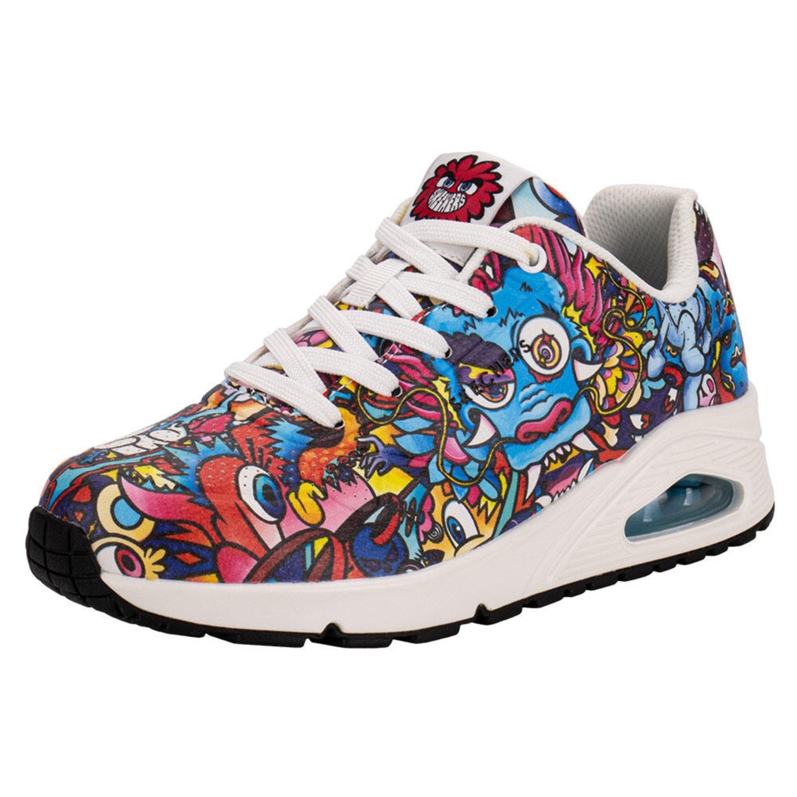 Imagem principal Tênis Feminino Uno Color Doodle Skechers 177973 5677973 Skechers branco