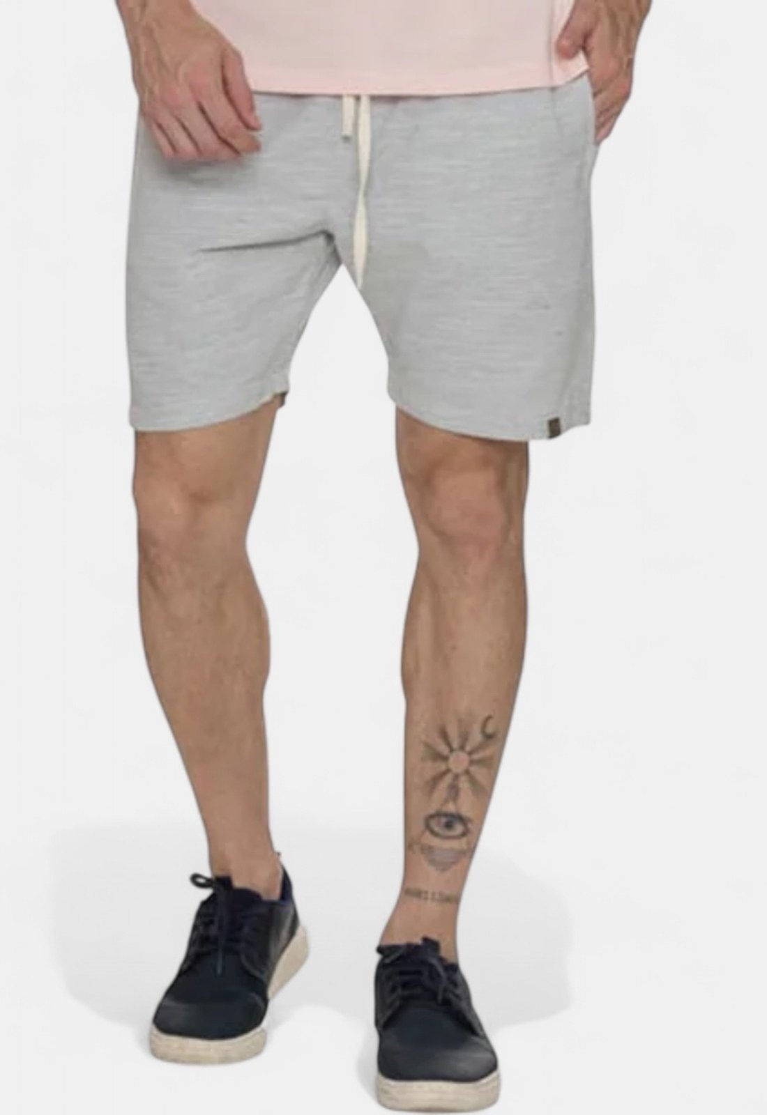 Imagem principal Shorts Areia Branca Yacht Listrado Areia Branca cinza