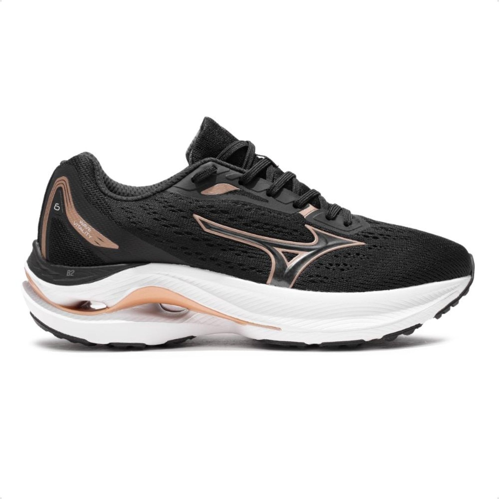 Imagem principal Tênis Mizuno Wave Vitality 6 Feminino Mizuno preto