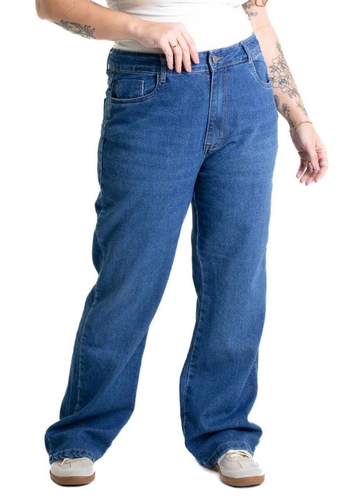 Imagem principal Calça Jeans Sawary Plus Size Petit - 280663 Sawary azul