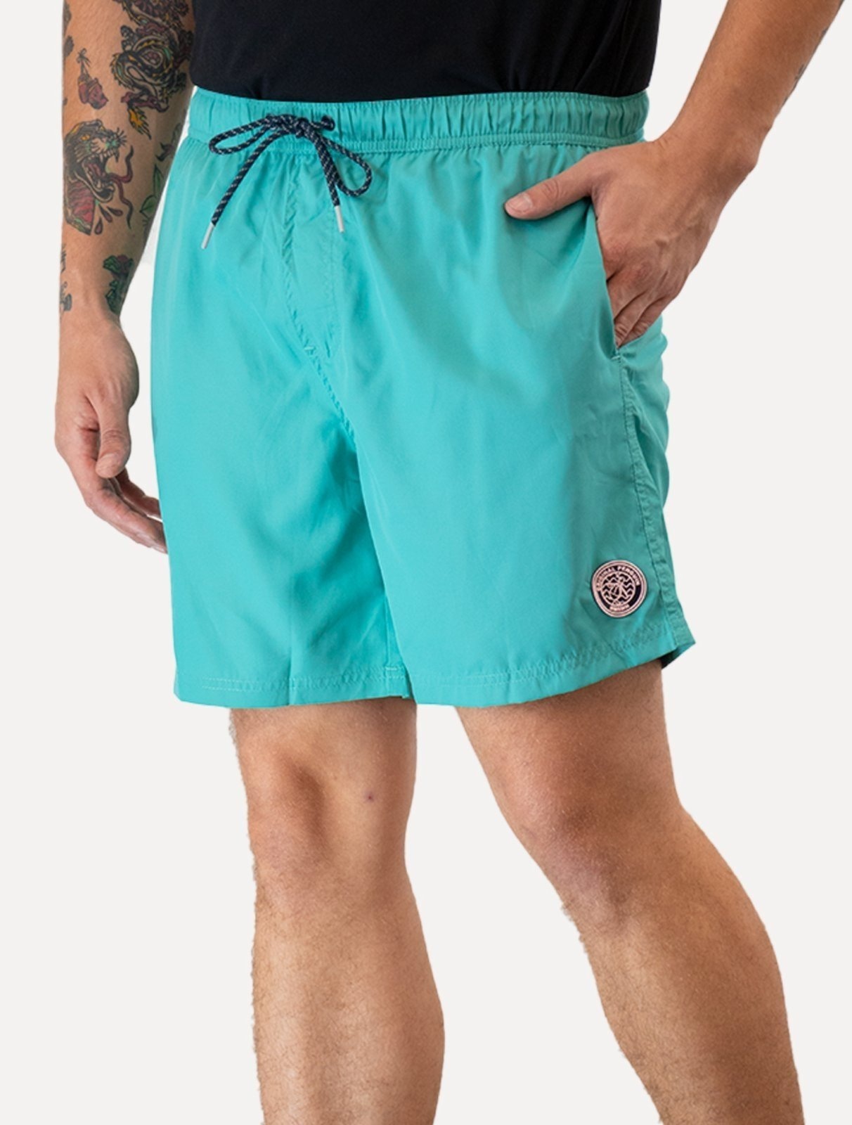 Imagem principal Short Original Penguin Masculino D Água Basic Patch Sage Original Penguin verde