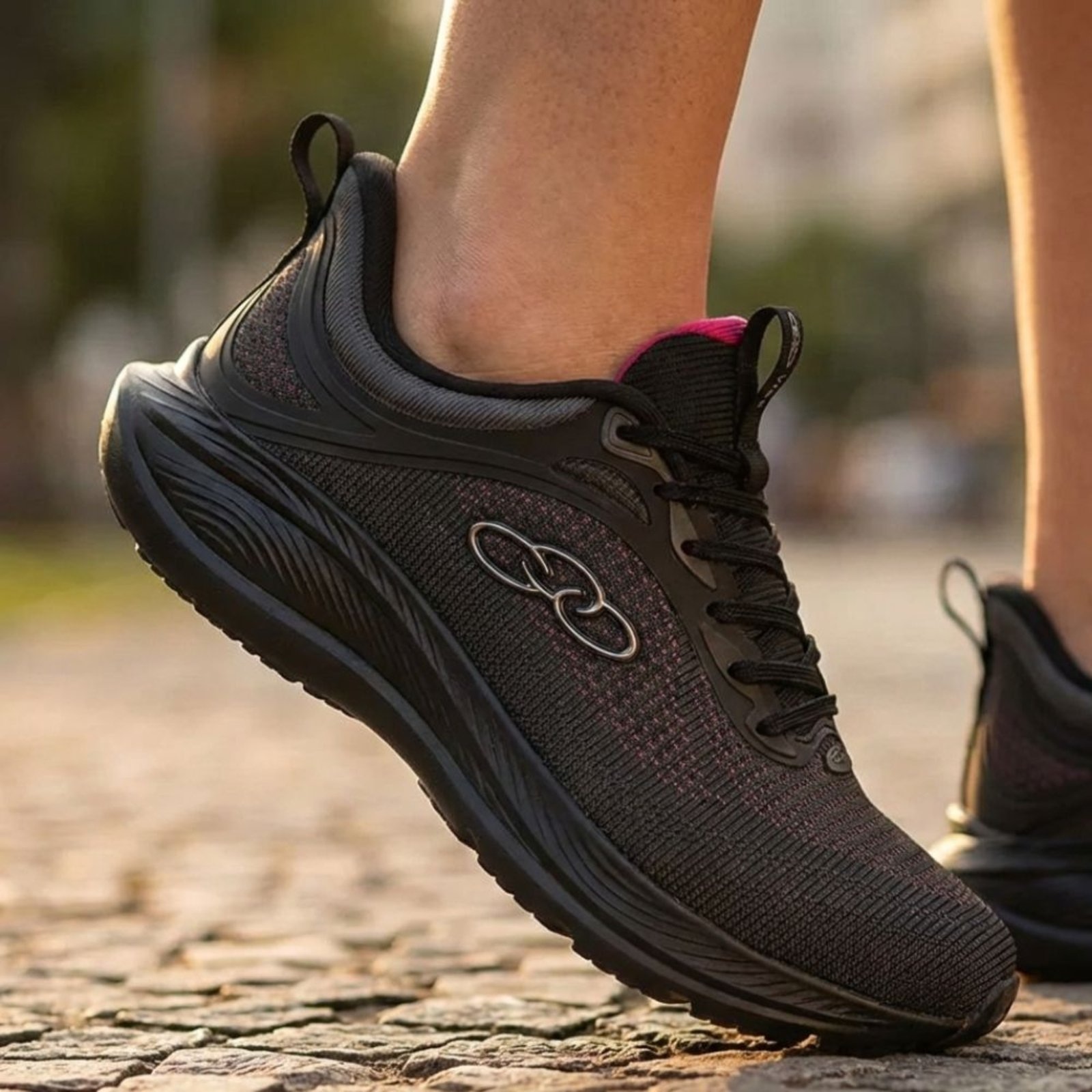 Imagem principal Tênis Feminino Olympikus Vibe Eleva+ OLYMPIKUS preto