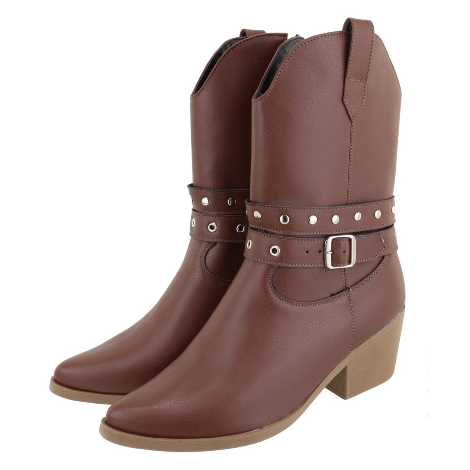 Imagem principal Bota Texana Bico Fino Country Western 23149 Floter Cacau Hannah Footwear marrom