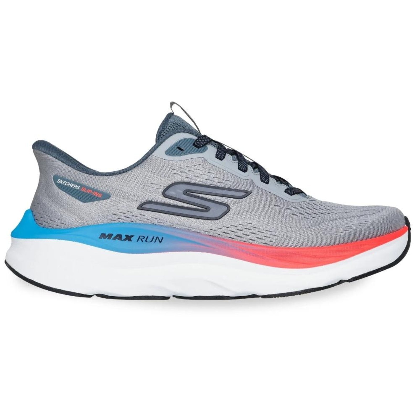 Imagem principal Tênis Skechers Max Run Masculino Skechers cinza
