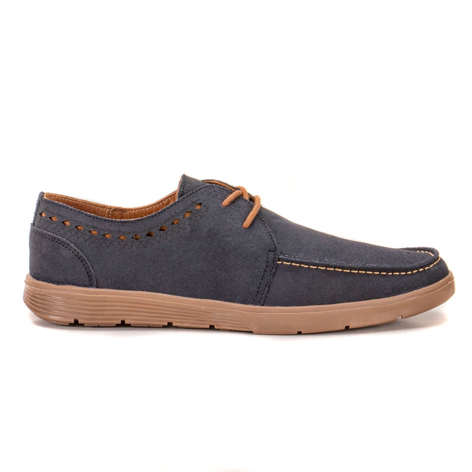 Imagem principal Mocassim Masculino Dockside Alfa Couro Marinho Lavini Shoes azul marinho