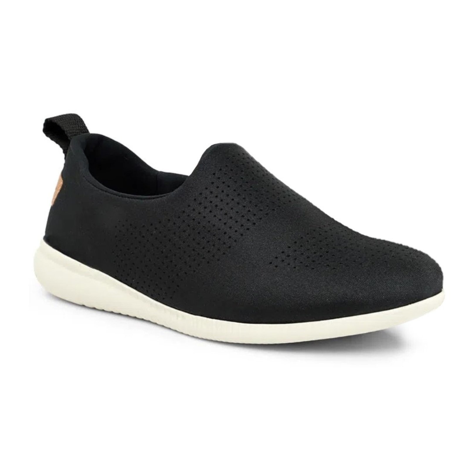 Imagem principal Tênis Usaflex Feminino Slip-On Elastano Conforto AF0607 Usaflex preto