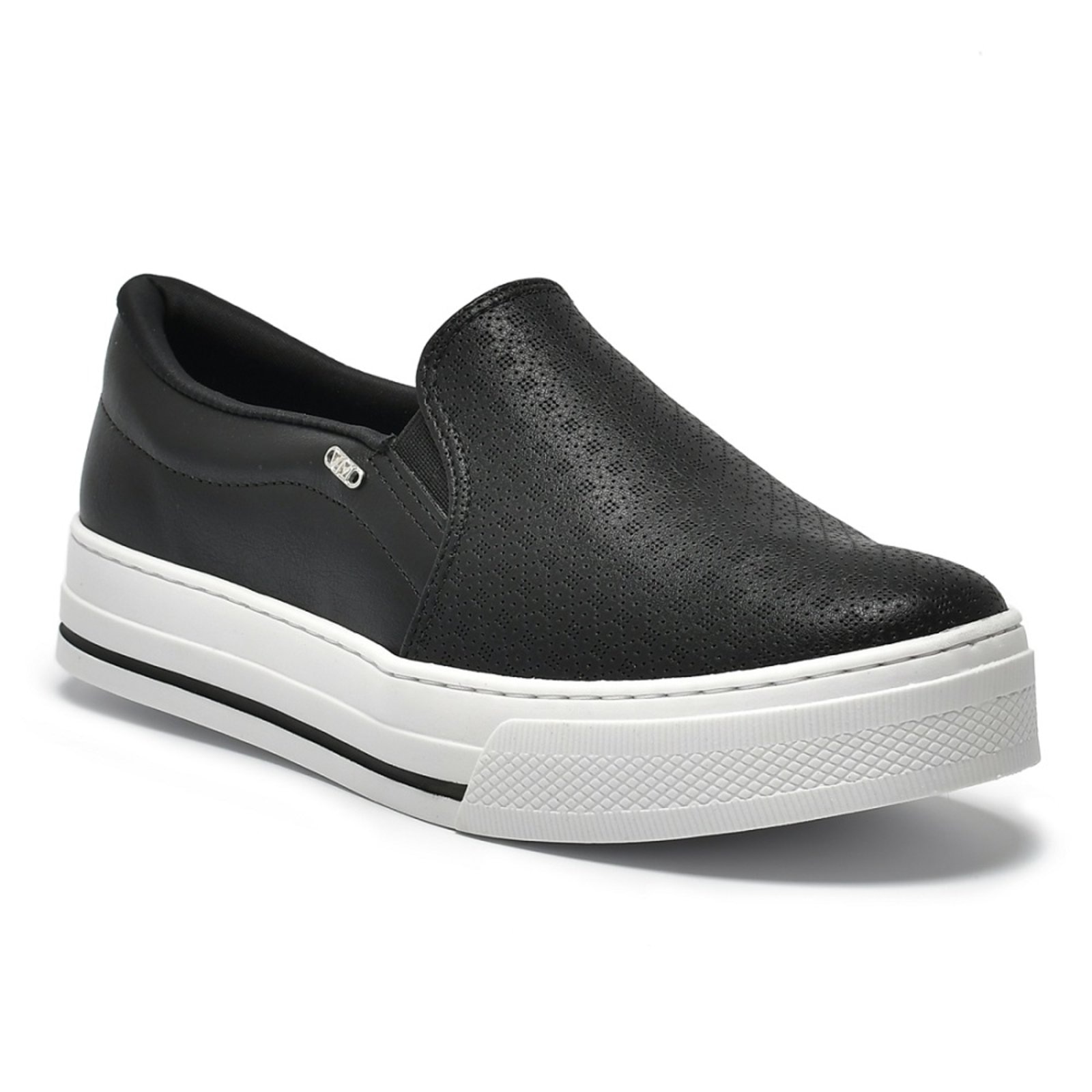 Imagem principal Tenis Slip On Casual Via Marte 027-027-02 Feminina VIA MARTE preto