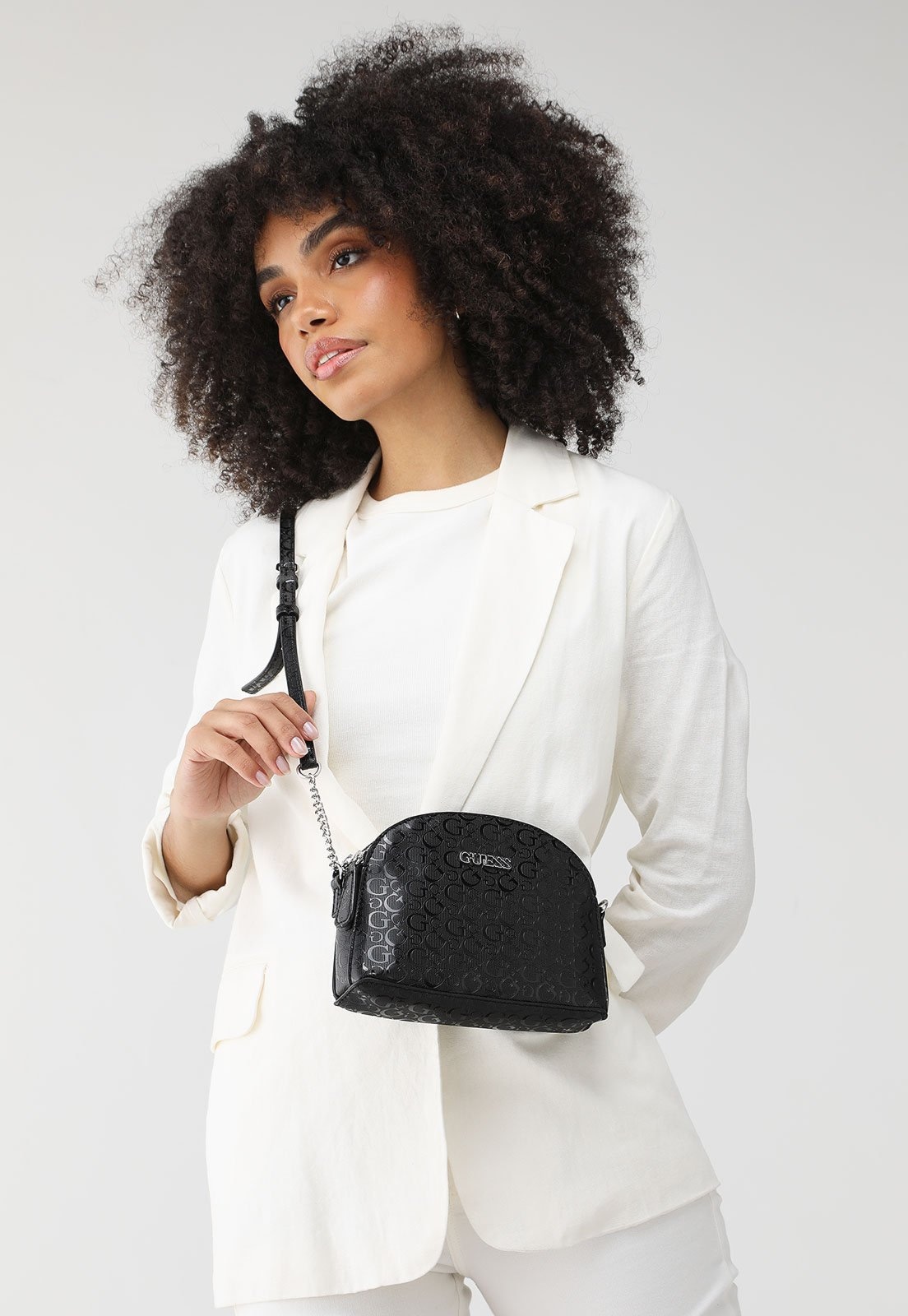 Imagem principal Bolsa Guess Monograma Preta Guess preto