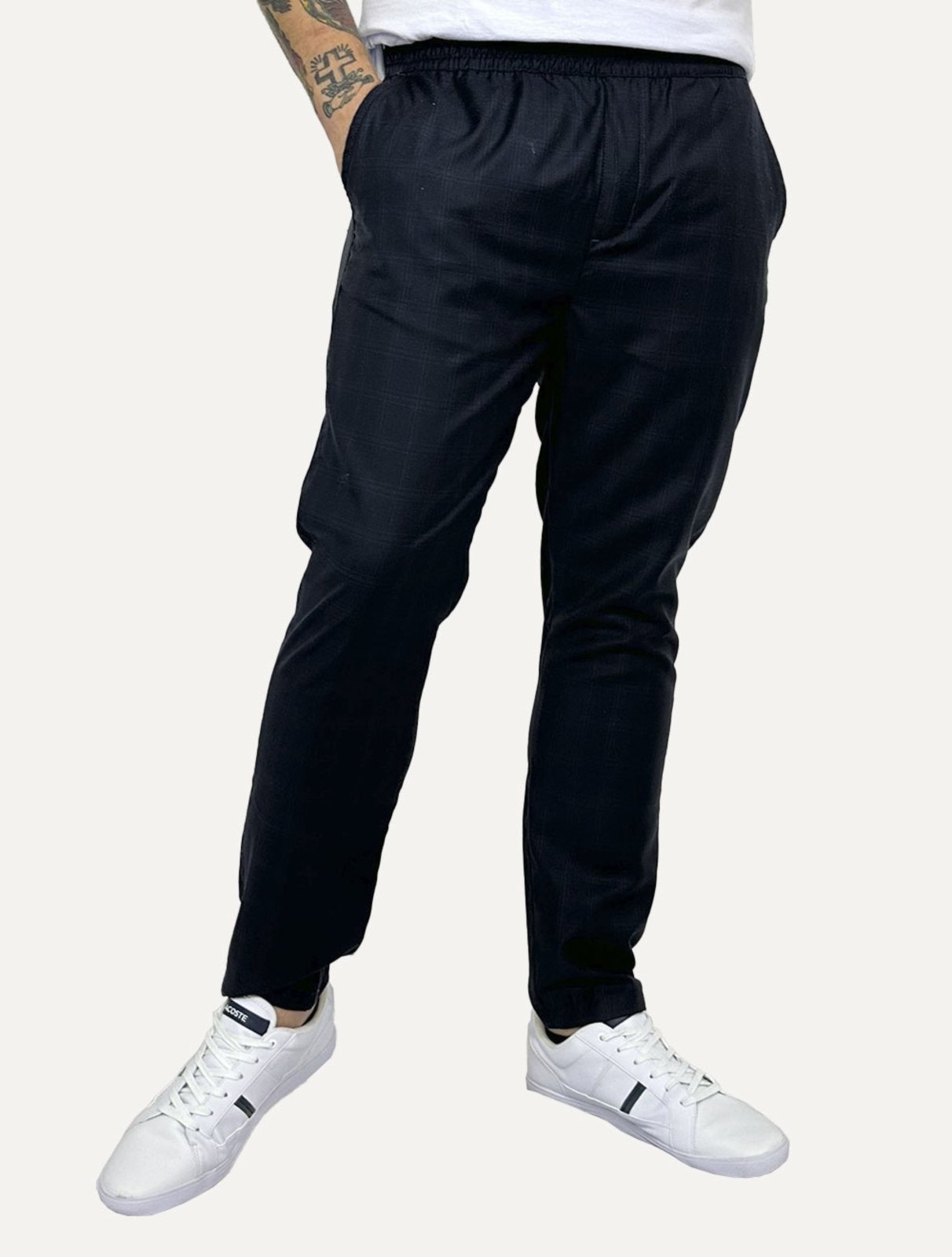 Imagem principal Calça John John Masculina Xadrez Nicolas Blue Azul Marinho John John azul marinho blue