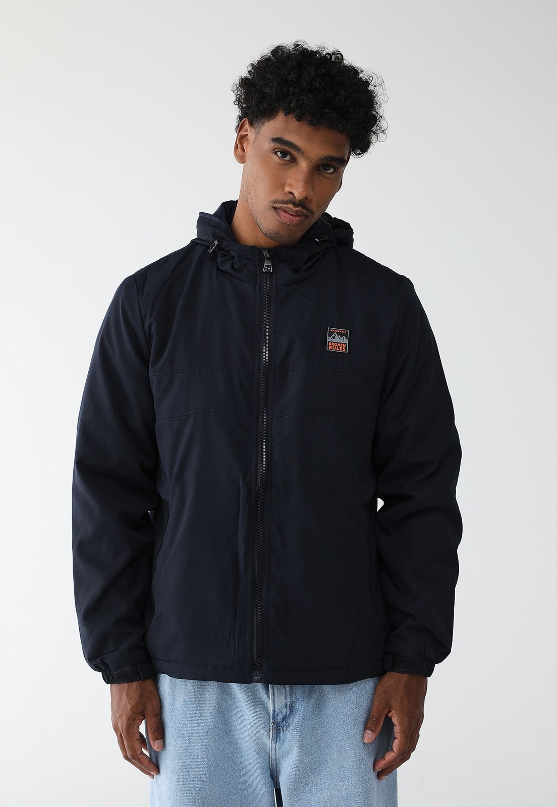 Imagem principal Jaqueta Broken Rules Com Capuz Azul-Marinha Broken Rules azul marinho