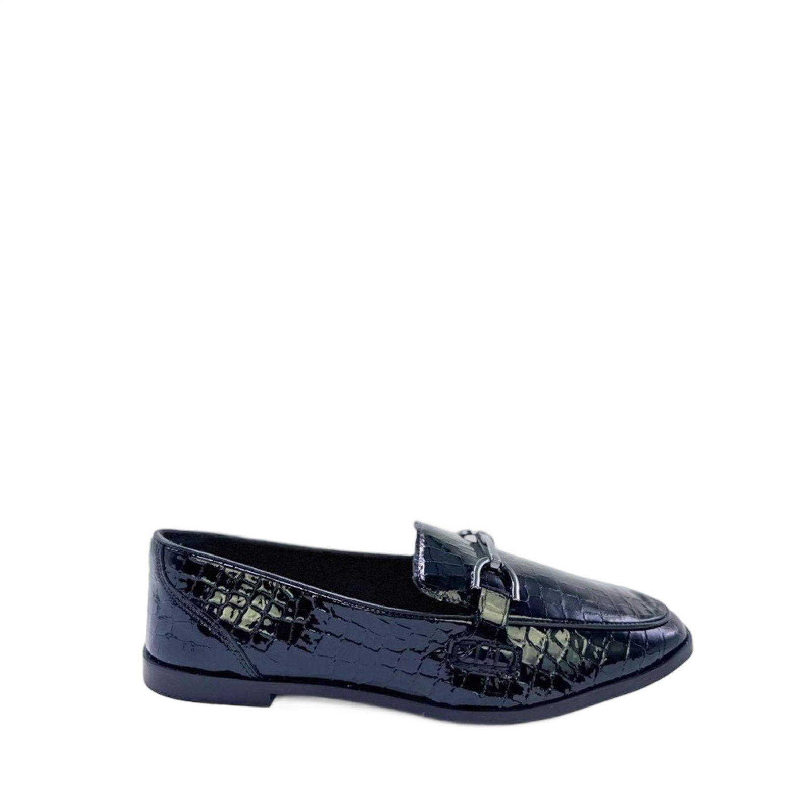 Imagem principal Mocassim Loafer Tabita Croco 12193939 Tabita preto