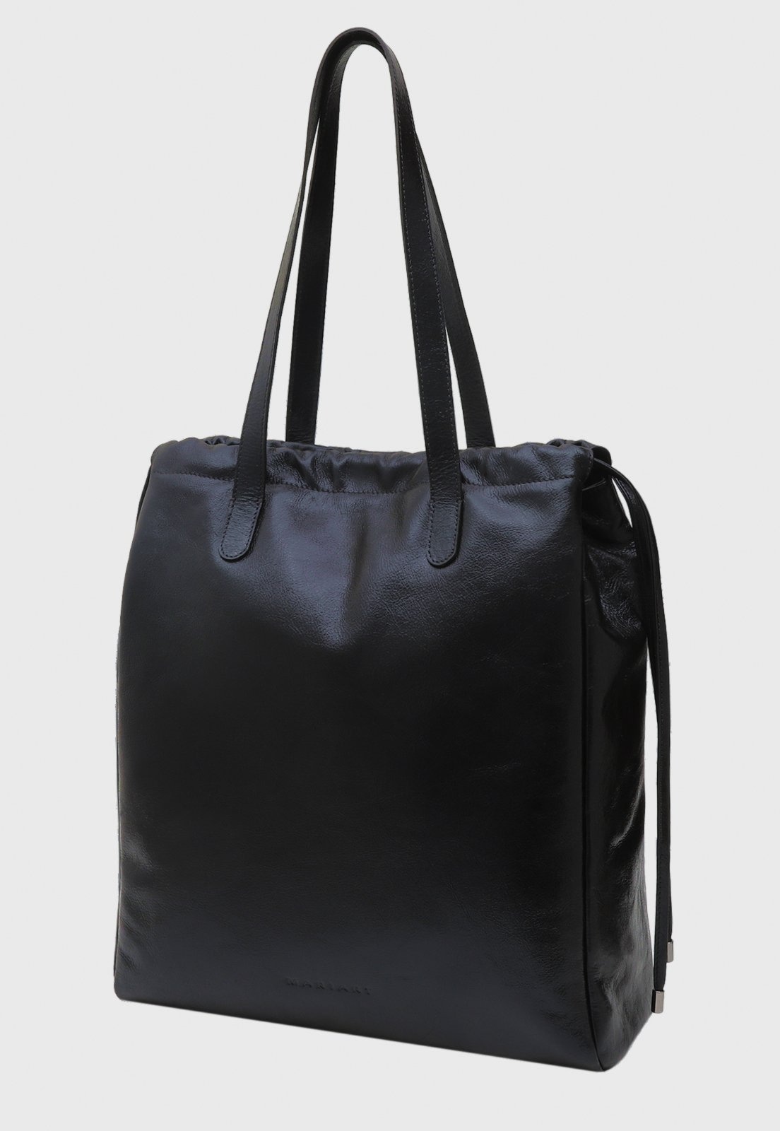 Imagem principal Bolsa Tote Couro Mariart Maxi Rosa Preto Metalizado Mariart preto rosa