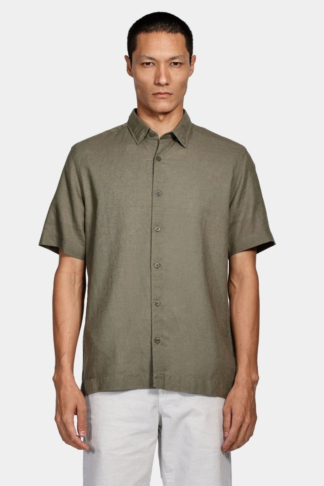 Imagem principal Camisa Aramis Manga Curta Regular Algodão Militar Aramis verde