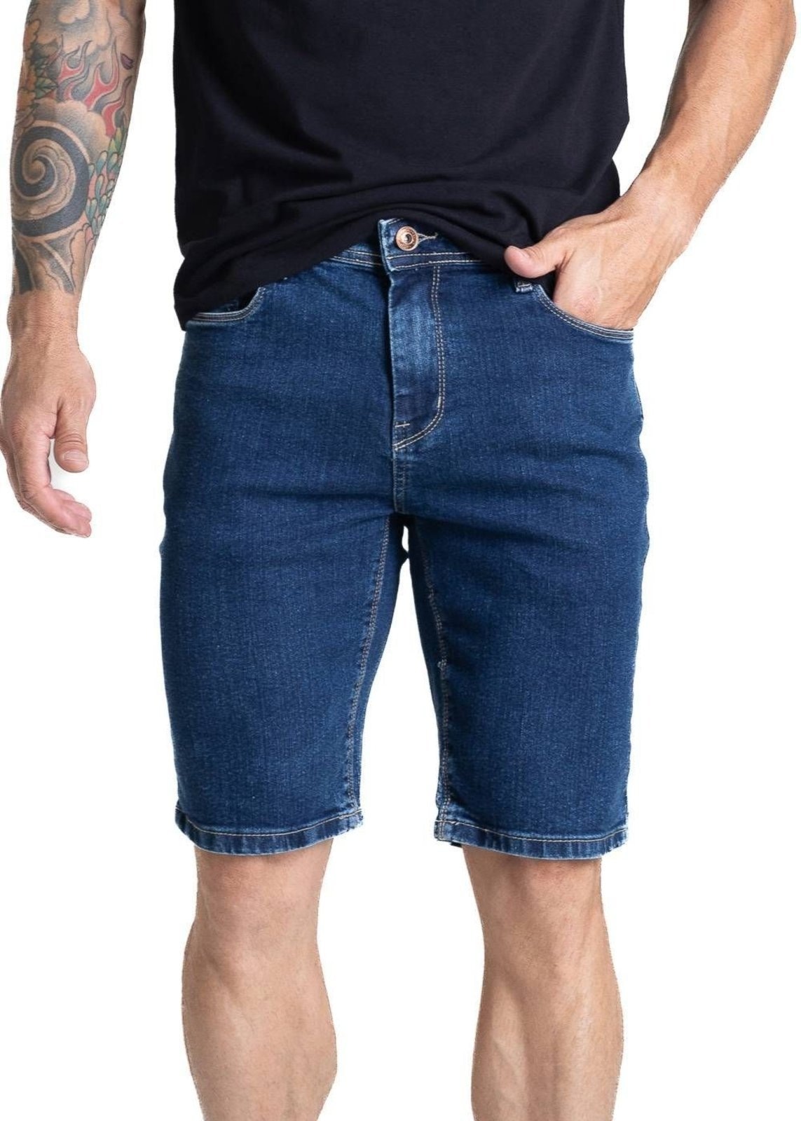 Imagem principal Bermuda Jeans Sawary - 282139 Sawary azul