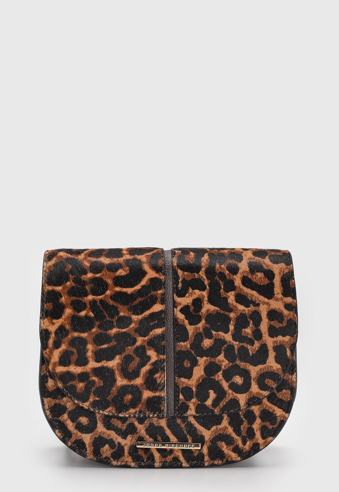 Imagem principal Bolsa Tiracolo Feminina Jorge Bischoff Animal Print Jorge Bischoff caramelo