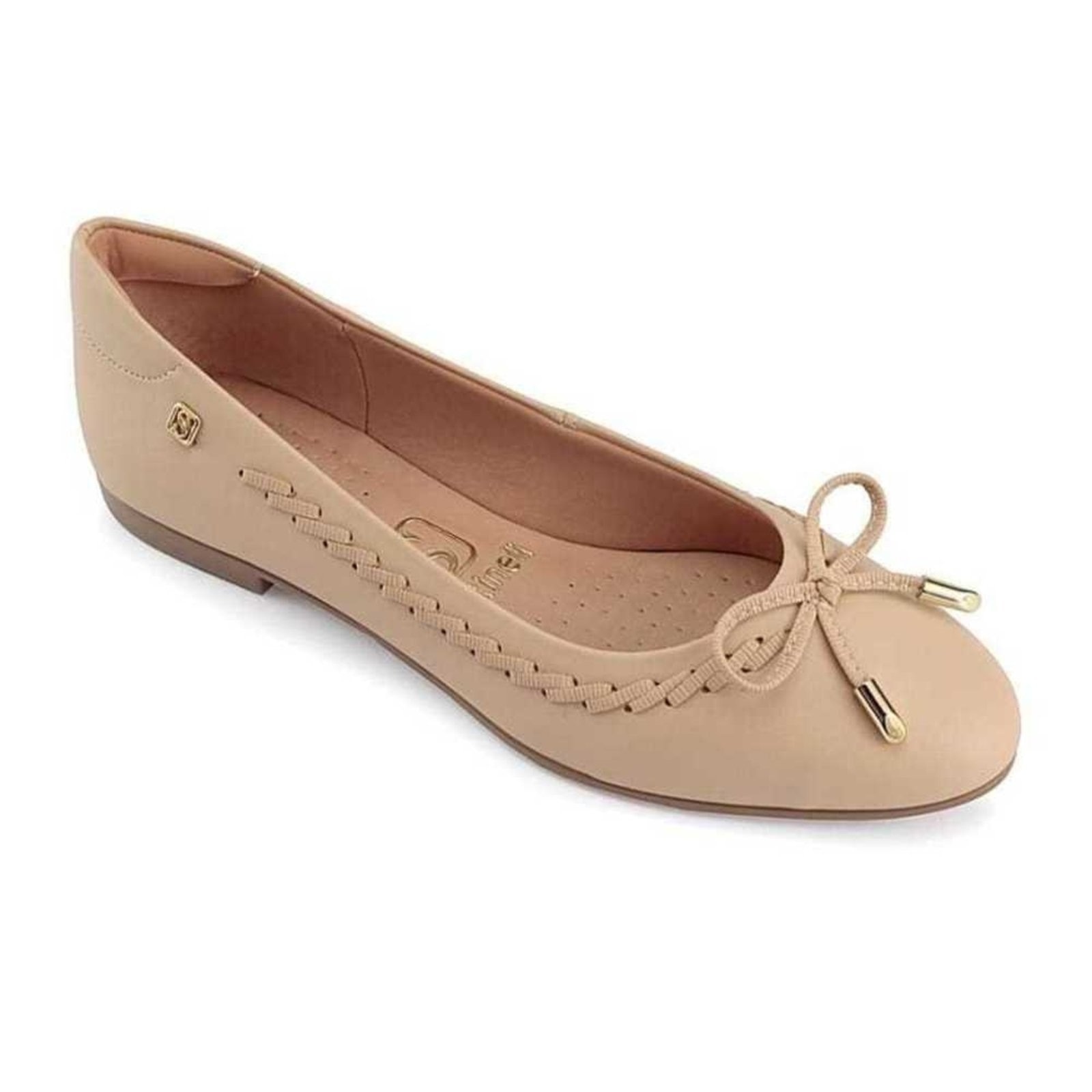 Imagem principal Sapatilha Feminina Santinelli Bico Redondo Santinelli nude