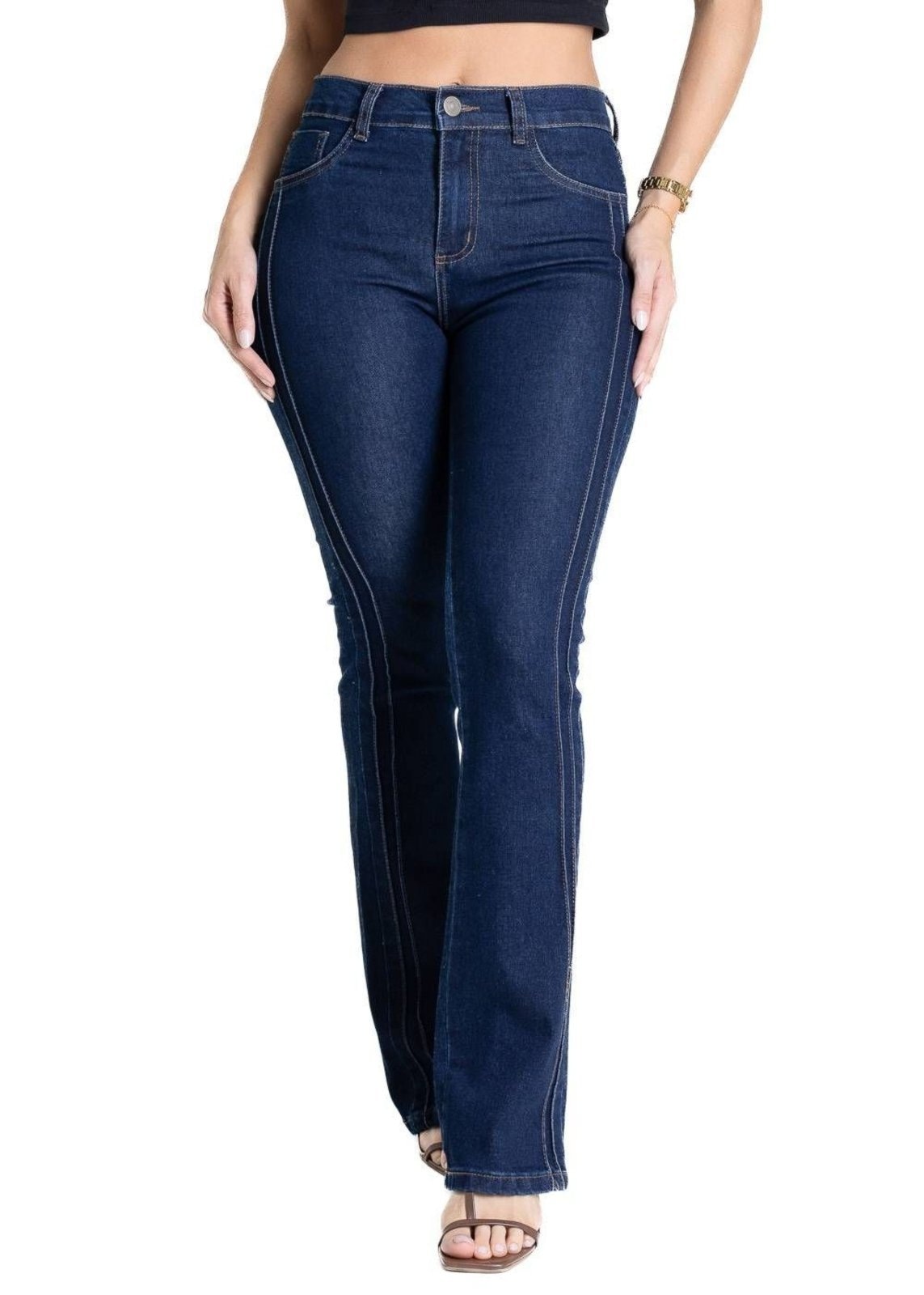 Imagem principal Calça Jeans Sawary Boot Cut - 281074 Sawary azul