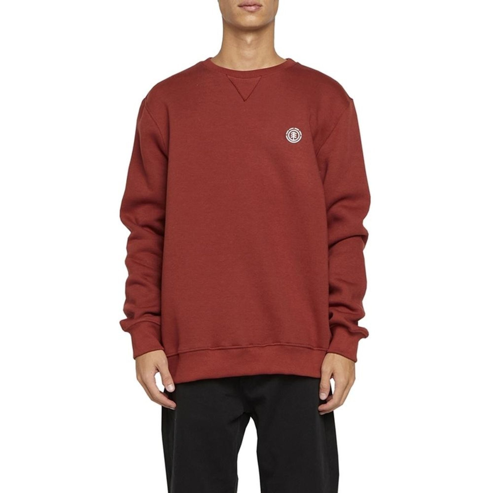 Imagem principal Moletom Element Careca Logo Chest 305 WT24 Masculino Vinho Element vermelho