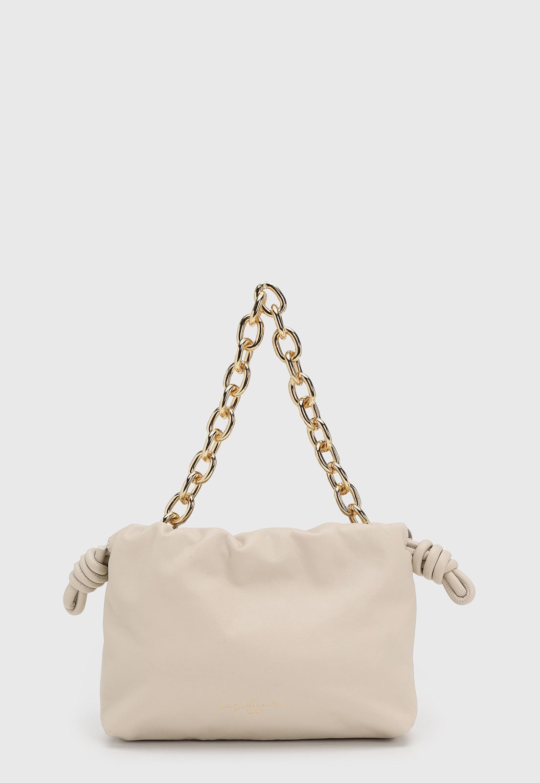 Imagem principal Bolsa Pequena Luiza Barcelos Alça Corrente Off-White Luiza Barcelos off-white white