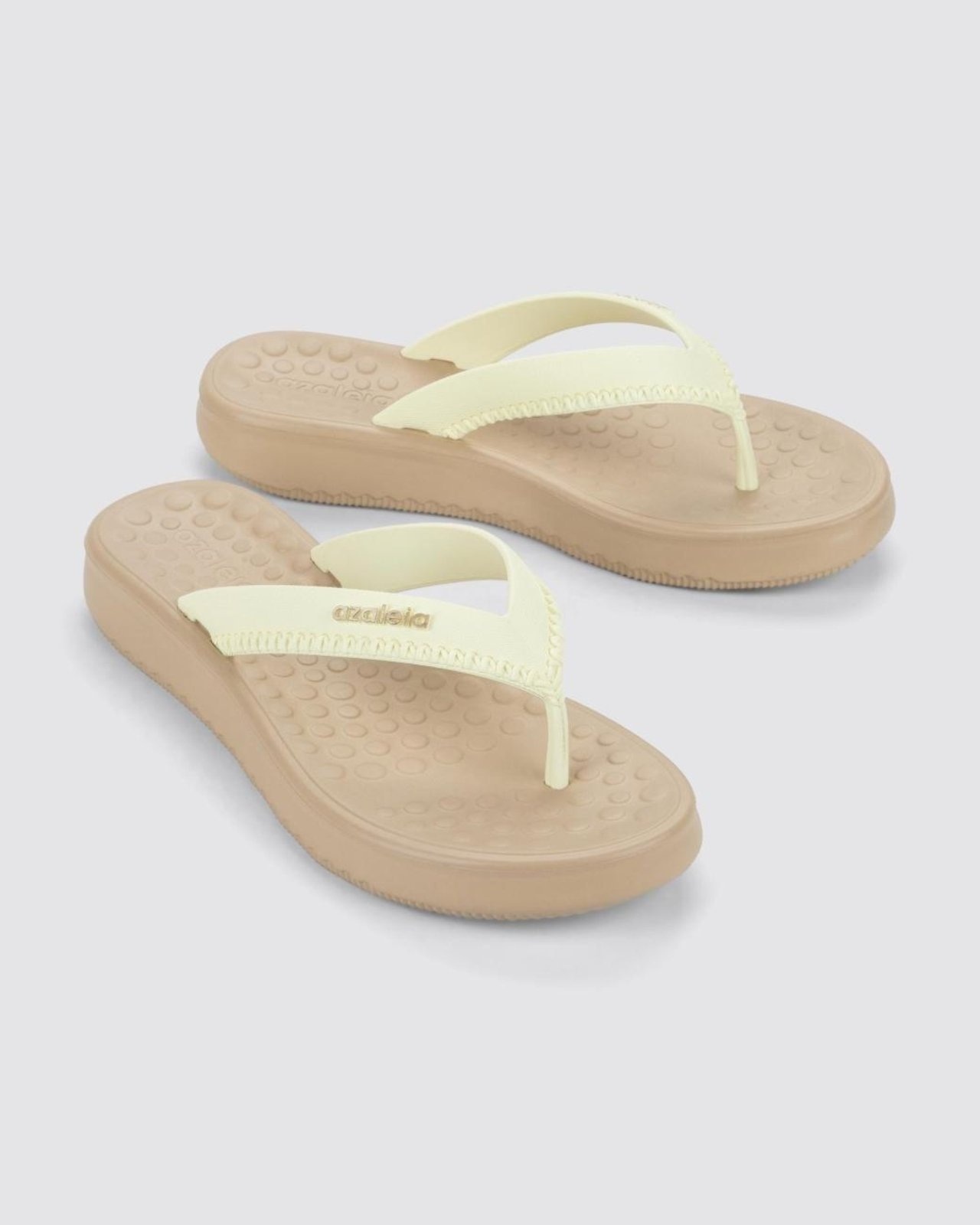 Imagem principal Sandália Plataforma Azaleia Nanda AZALEIA bege