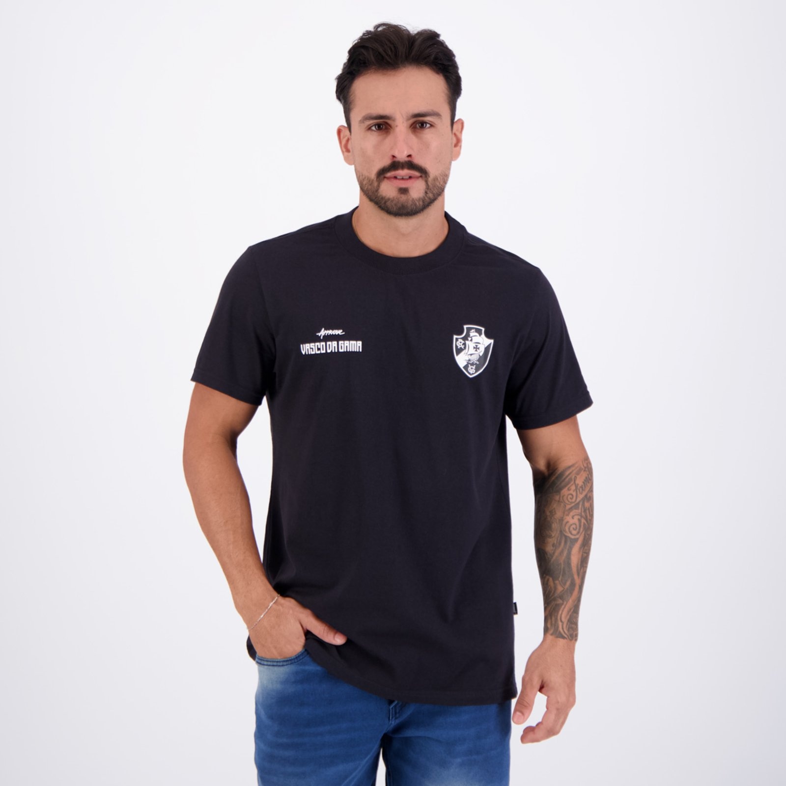 Imagem principal Camiseta Approve X Vasco da Gama Core Preta Approve preto