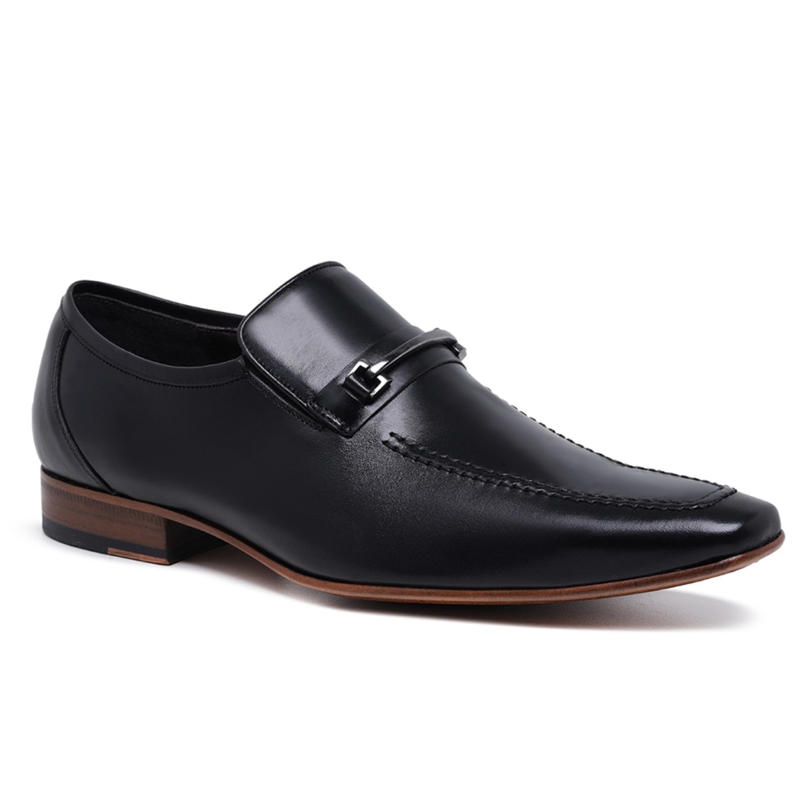 Imagem principal Sapato Loafer Horsebit Social Malbork Couro Sola Couro 125P Malbork preto