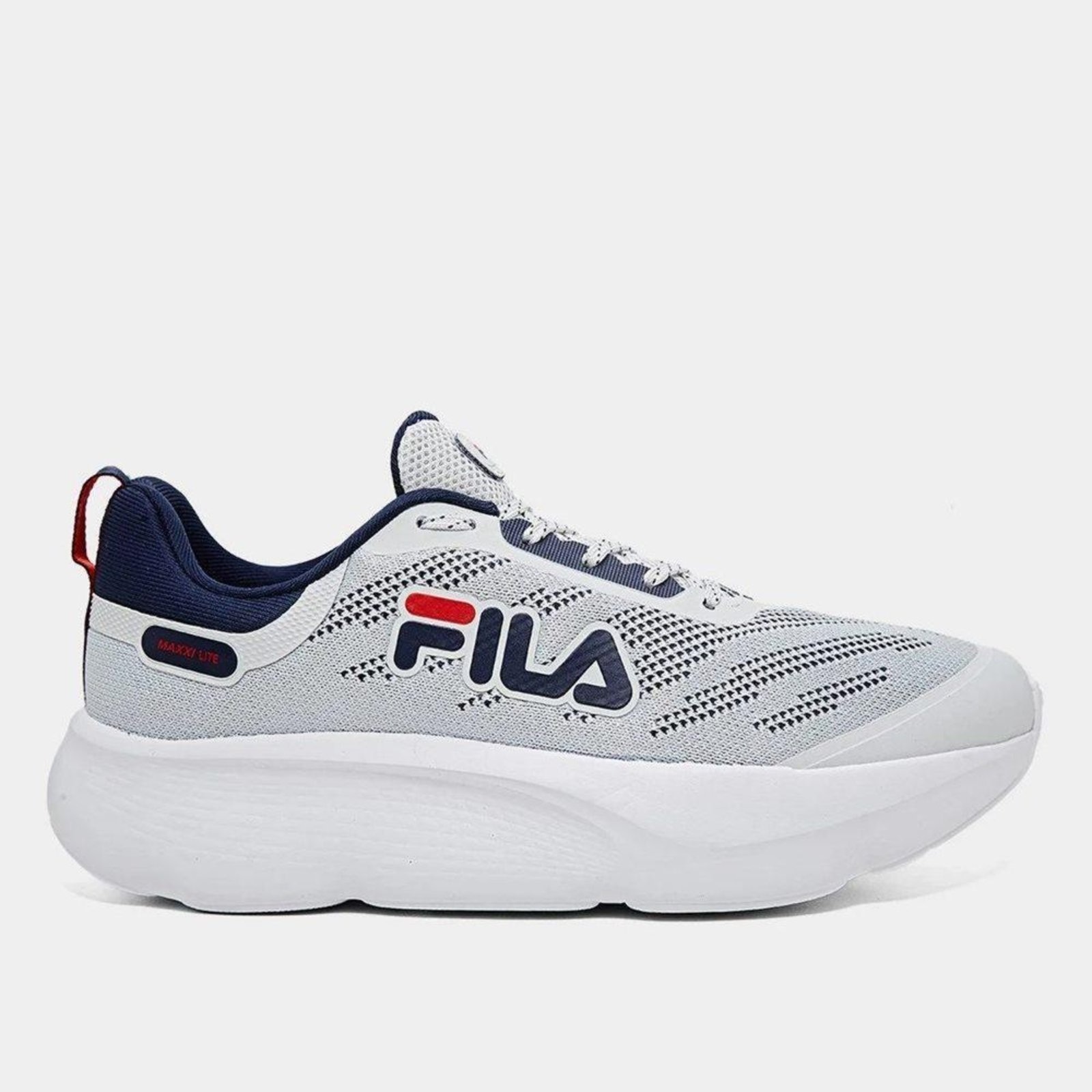 Imagem principal Tênis Masculino Fila Maxxi Lite Running 1318157 Marinho 38 Fila cinza