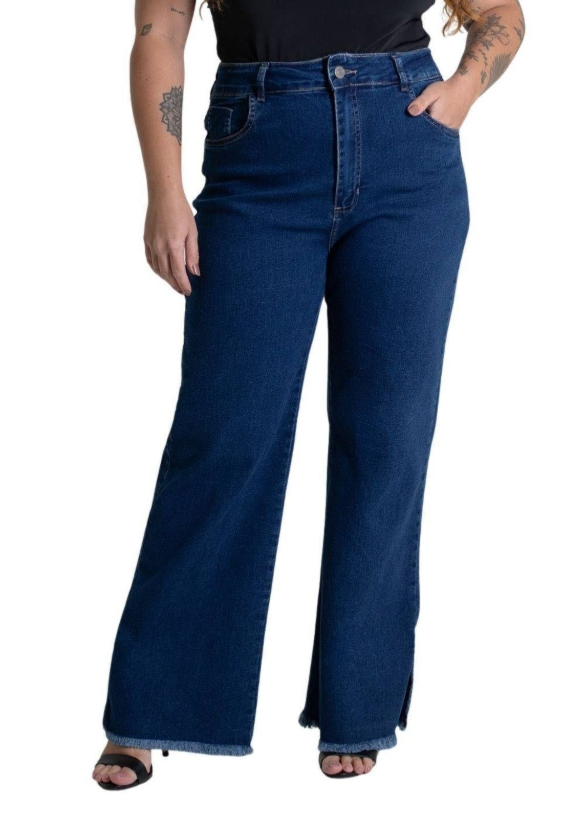 Imagem principal Calça Jeans Sawary Plus Size - 280107 Sawary azul