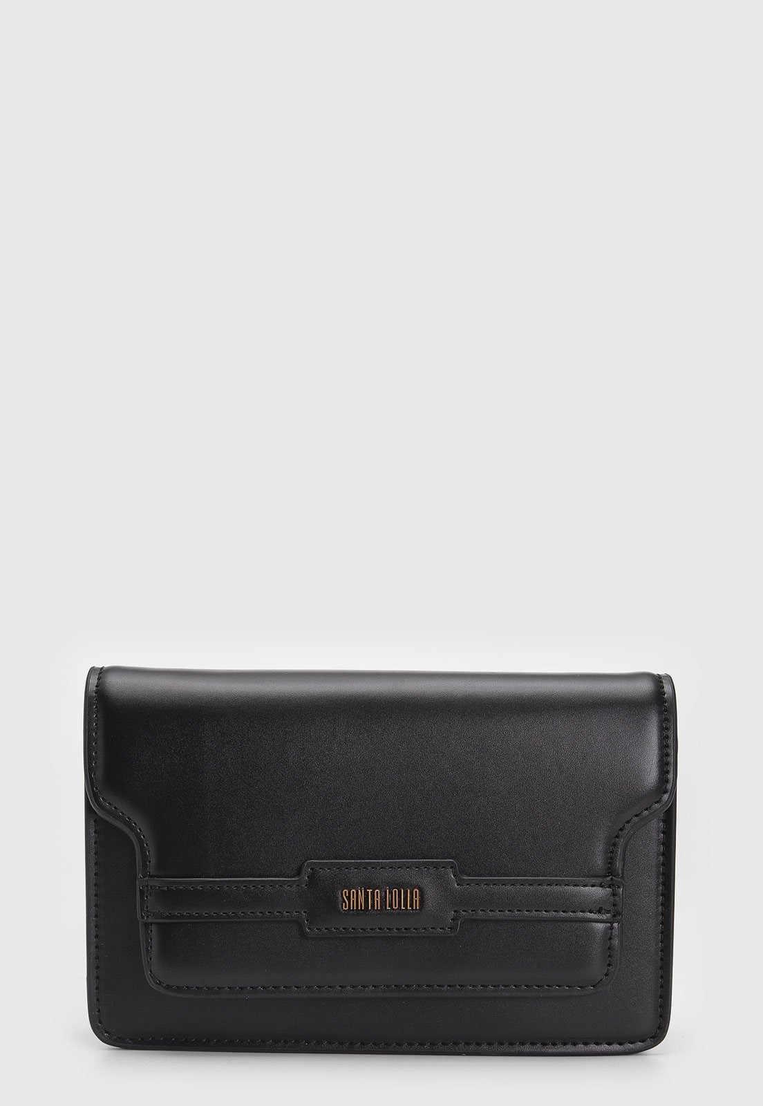 Imagem principal Bolsa Tiracolo Santa Lolla Alça Corrente Preta Santa Lolla preto