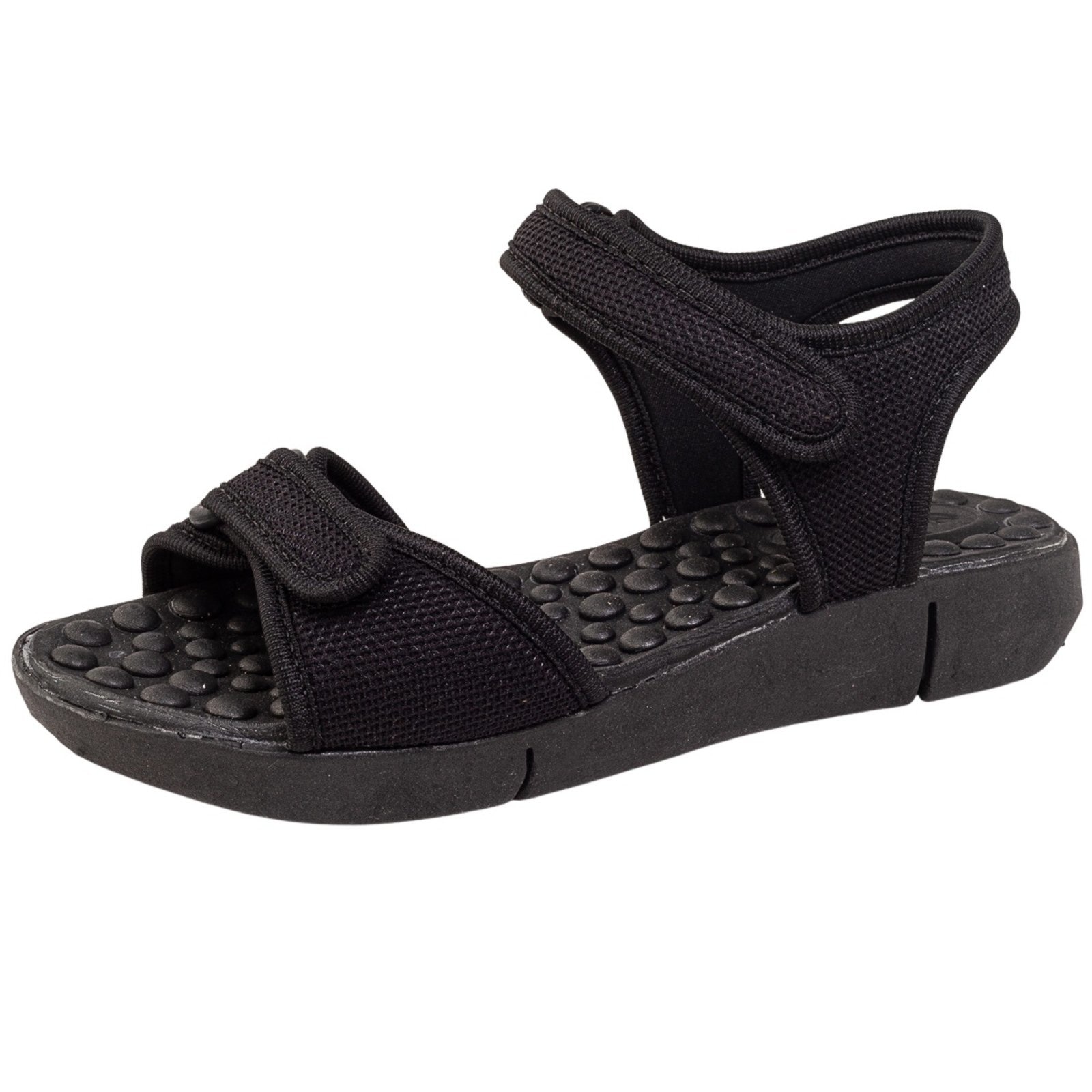 Imagem principal Sandália Ortopédica Feminina Esporão Massageadora Anatômica Angipé preto