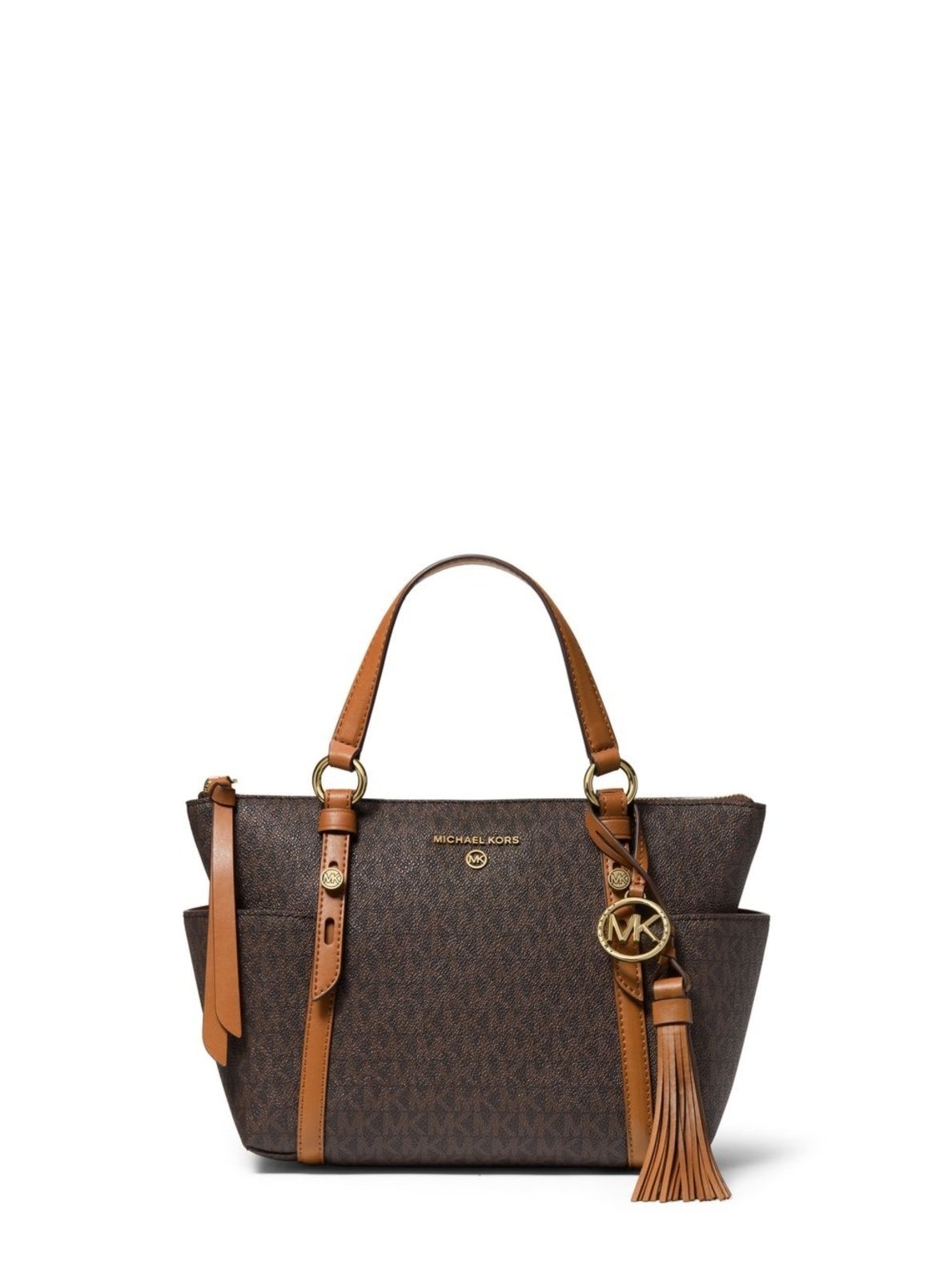 Imagem principal Bolsa Tote Sullivan Logo Pequena 30T0gnxt1b252 Michael Kors marrom