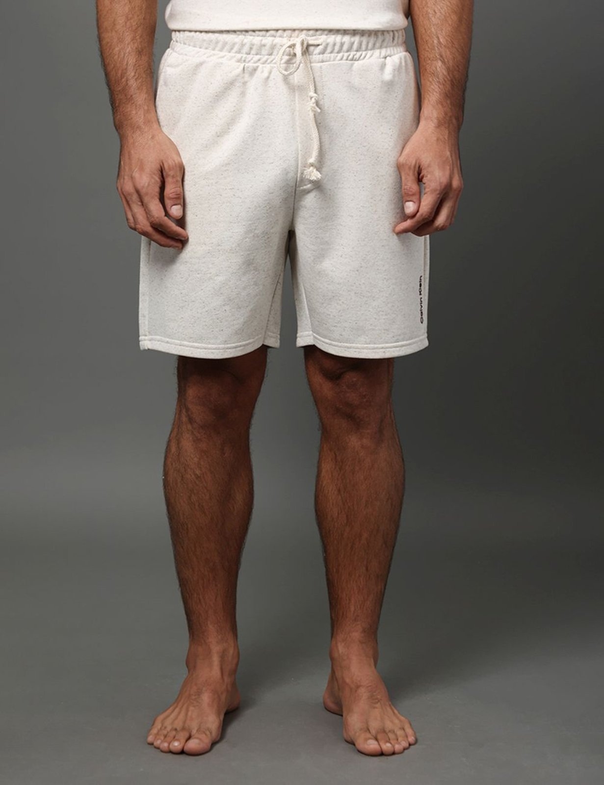 Imagem principal Bermuda Masculina Linen Lounge Calvin Klein Underwear - Off White Calvin Klein Jeans off-white white