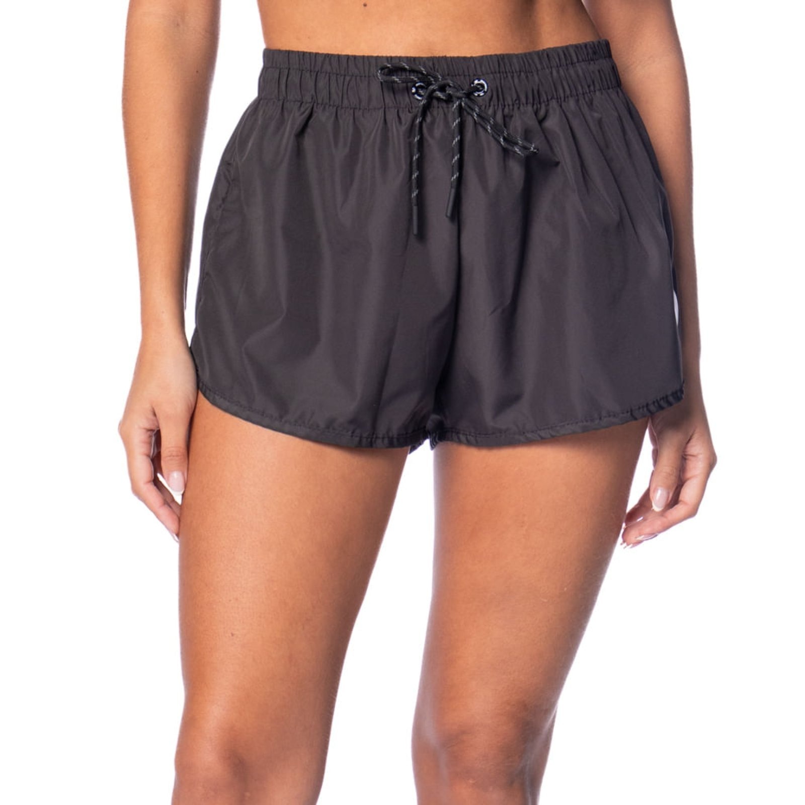 Imagem principal Short Feminino Mormaii Tactel Estampa Logo Mormaii preto