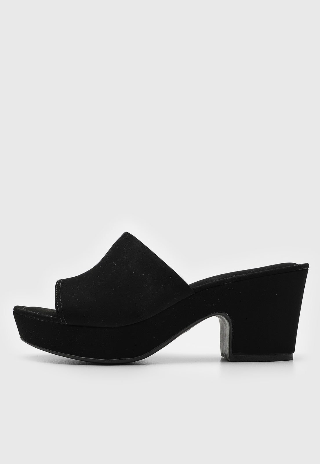 Imagem principal Tamanco Via Uno Nobuck Preta VIA UNO preto