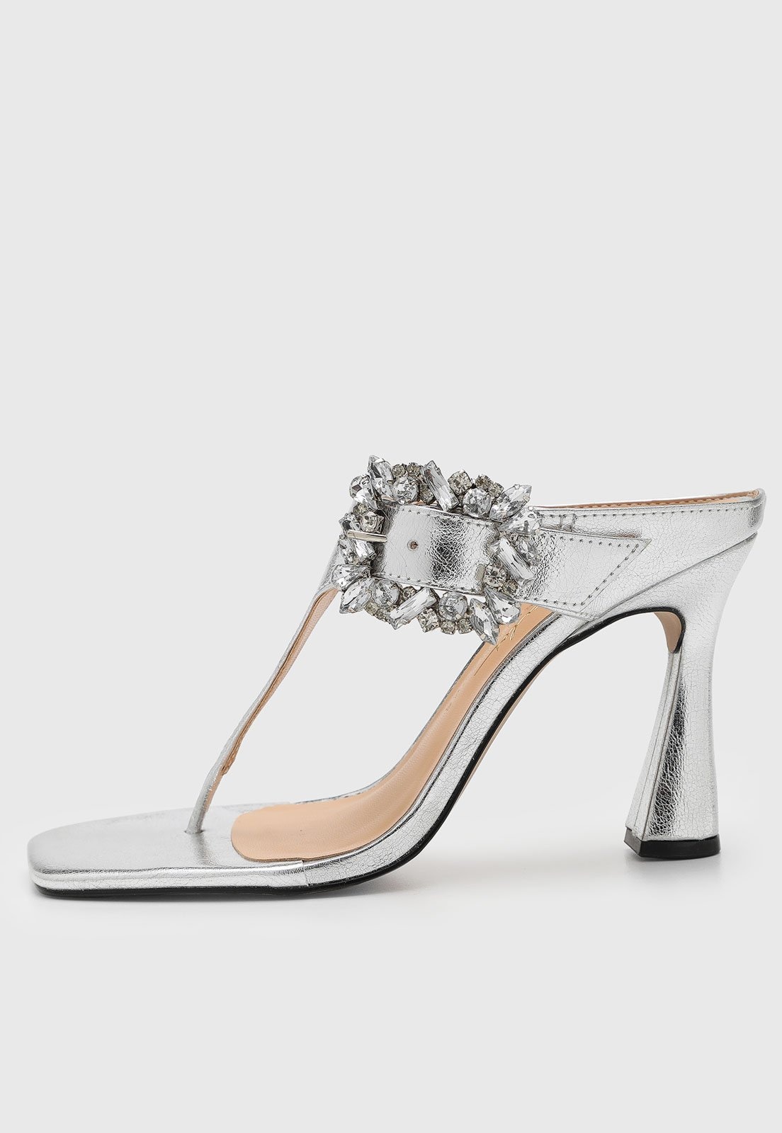 Imagem principal Sandália Feminina Luiza Barcelos Pedraria Luiza Barcelos prata