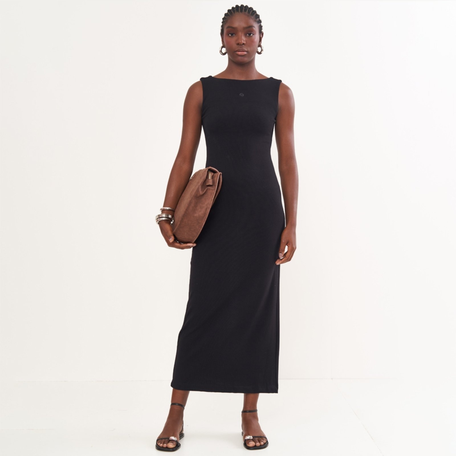 Imagem principal Vestido Super Mid Colcci Square Pr26 Feminino Colcci preto