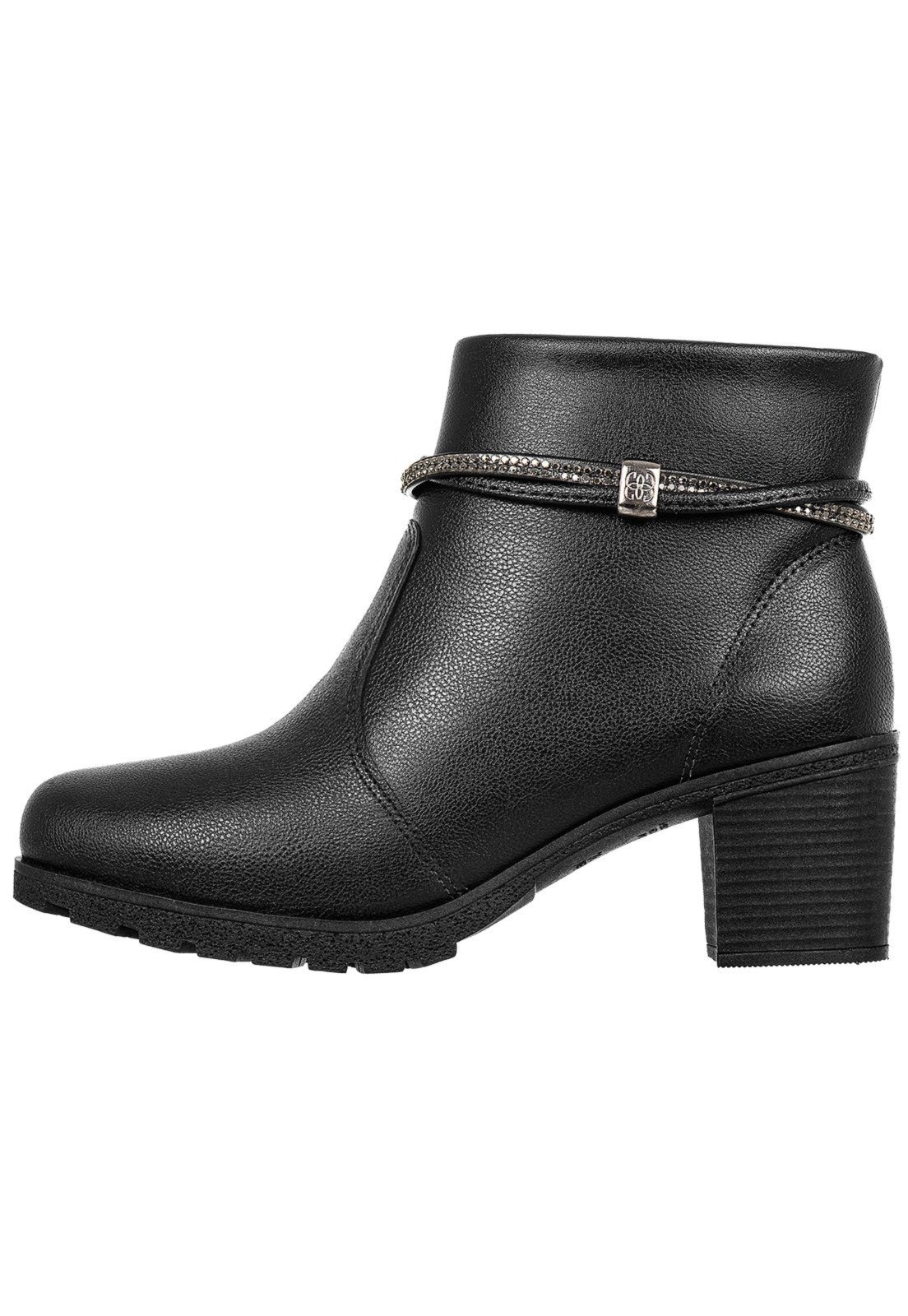 Imagem principal Bota Casual Gigil Salto Médio Grosso Baixo Gigil preto