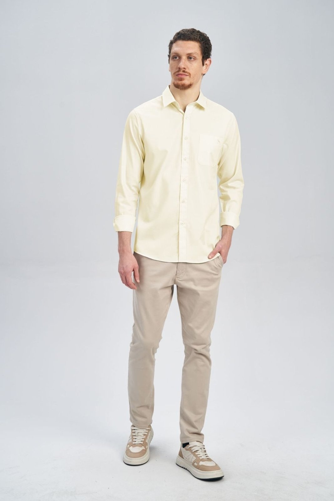 Imagem principal Camisa Pocket Bordado Masculina Acostamento ACOSTAMENTO MASCULINO branco