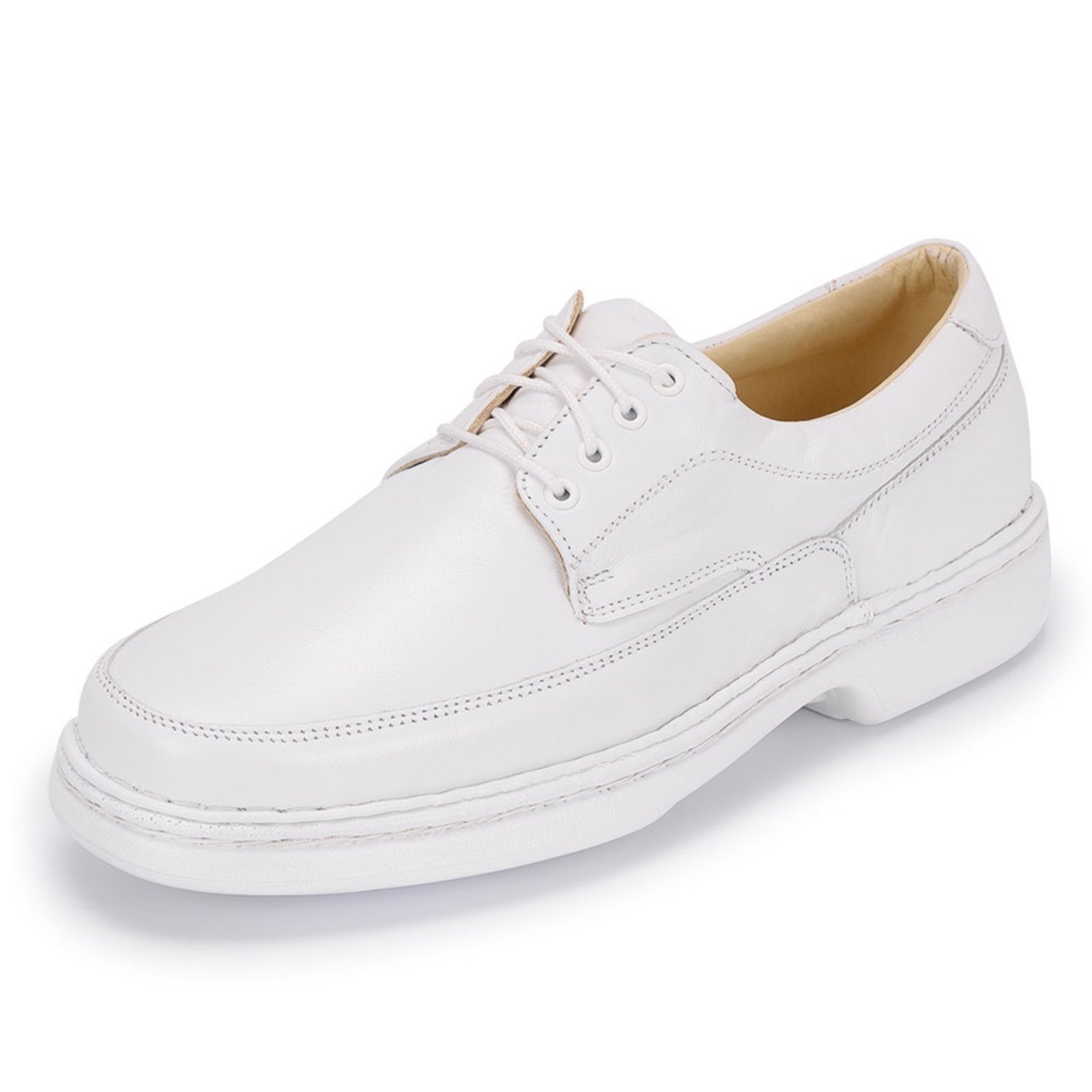 Imagem principal Sapato Conforto Centuria em Couro Centuria Calçados branco