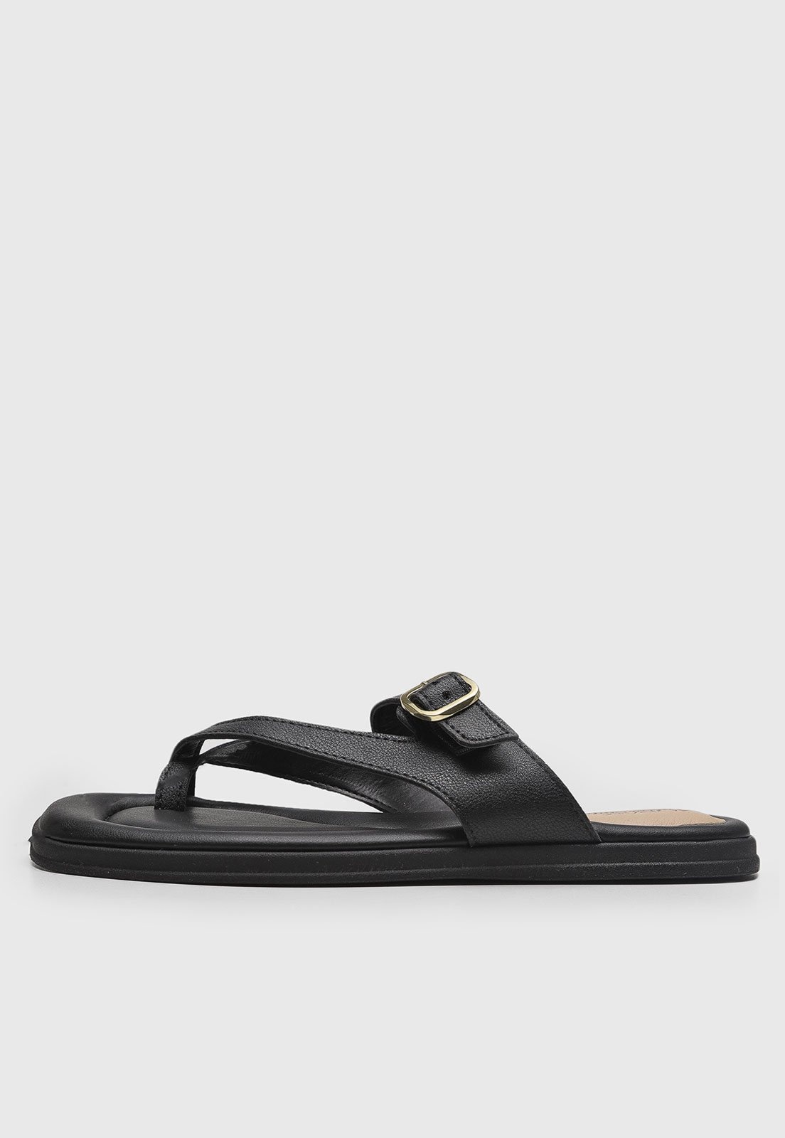 Imagem principal Rasteira Feminina Modare Detalhe Fivela Preta MODARE preto